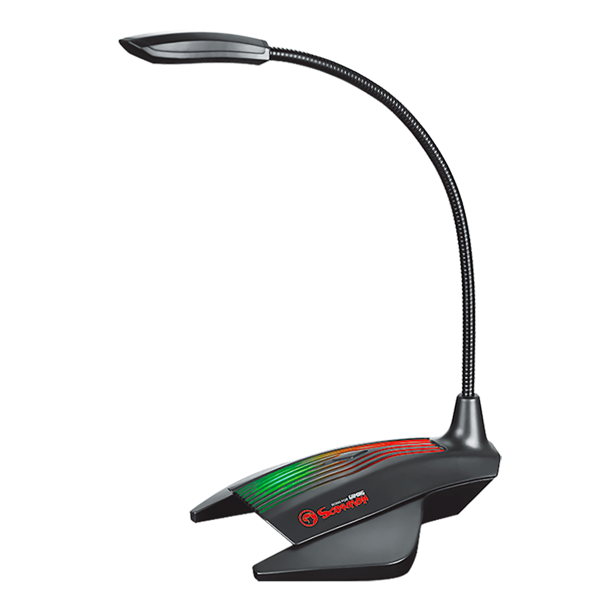 Microfono Gamer Marvo Mic01 Omnidireccional C/luz