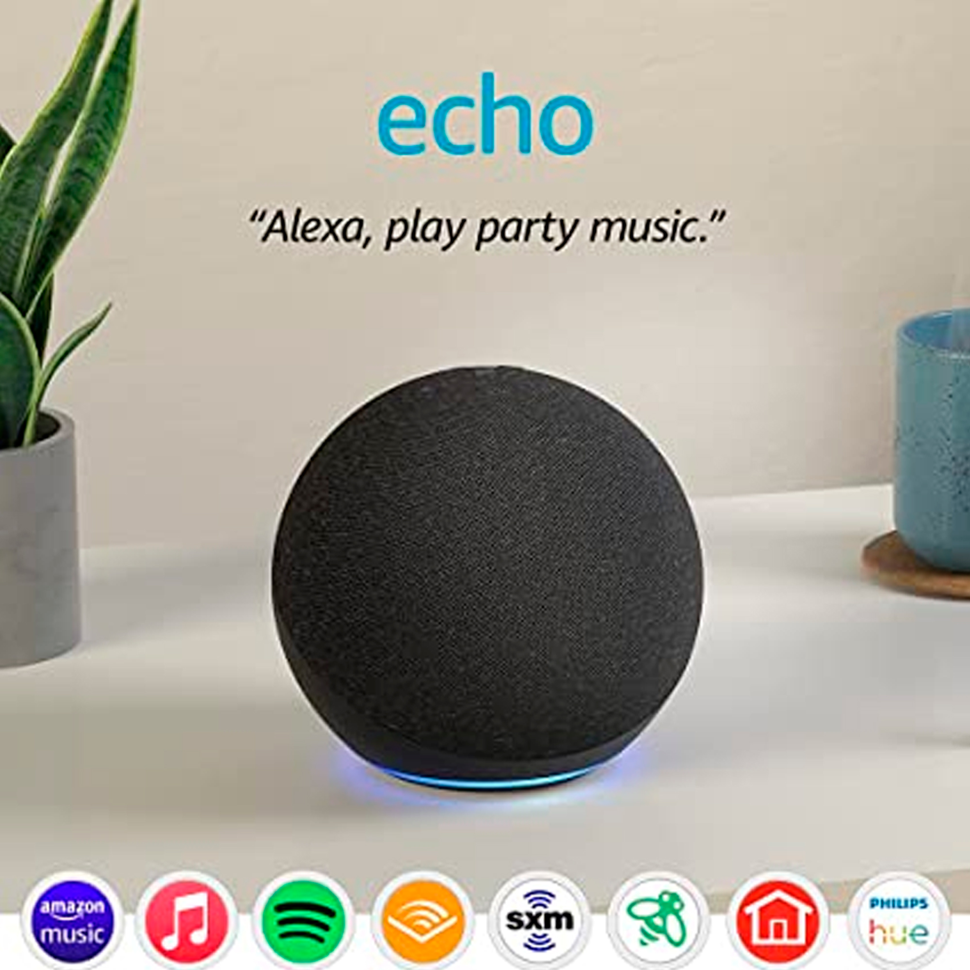 Parlante Amazon Echo (4a Gen) - Negro
