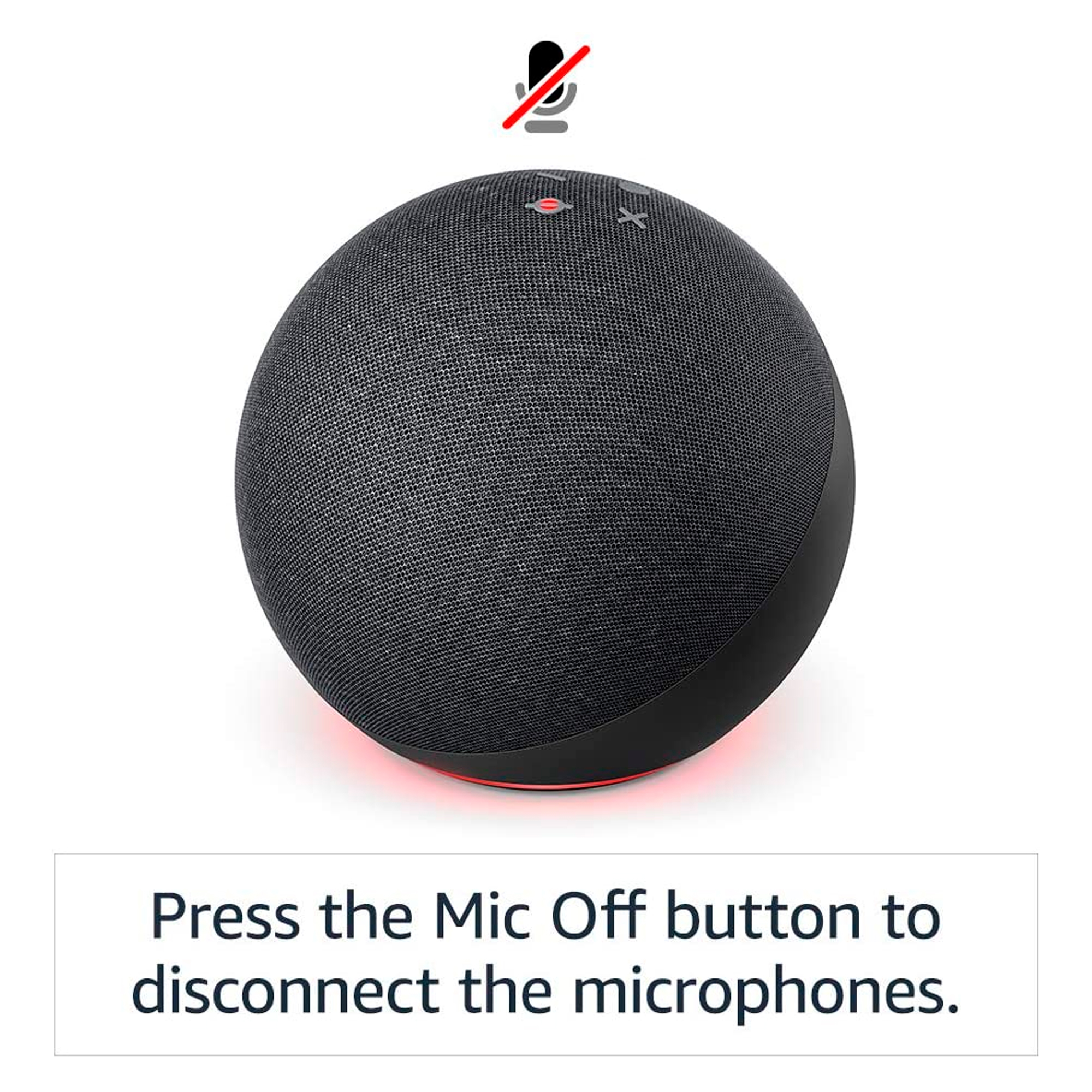 Parlante Amazon Echo Gen4 - Negro