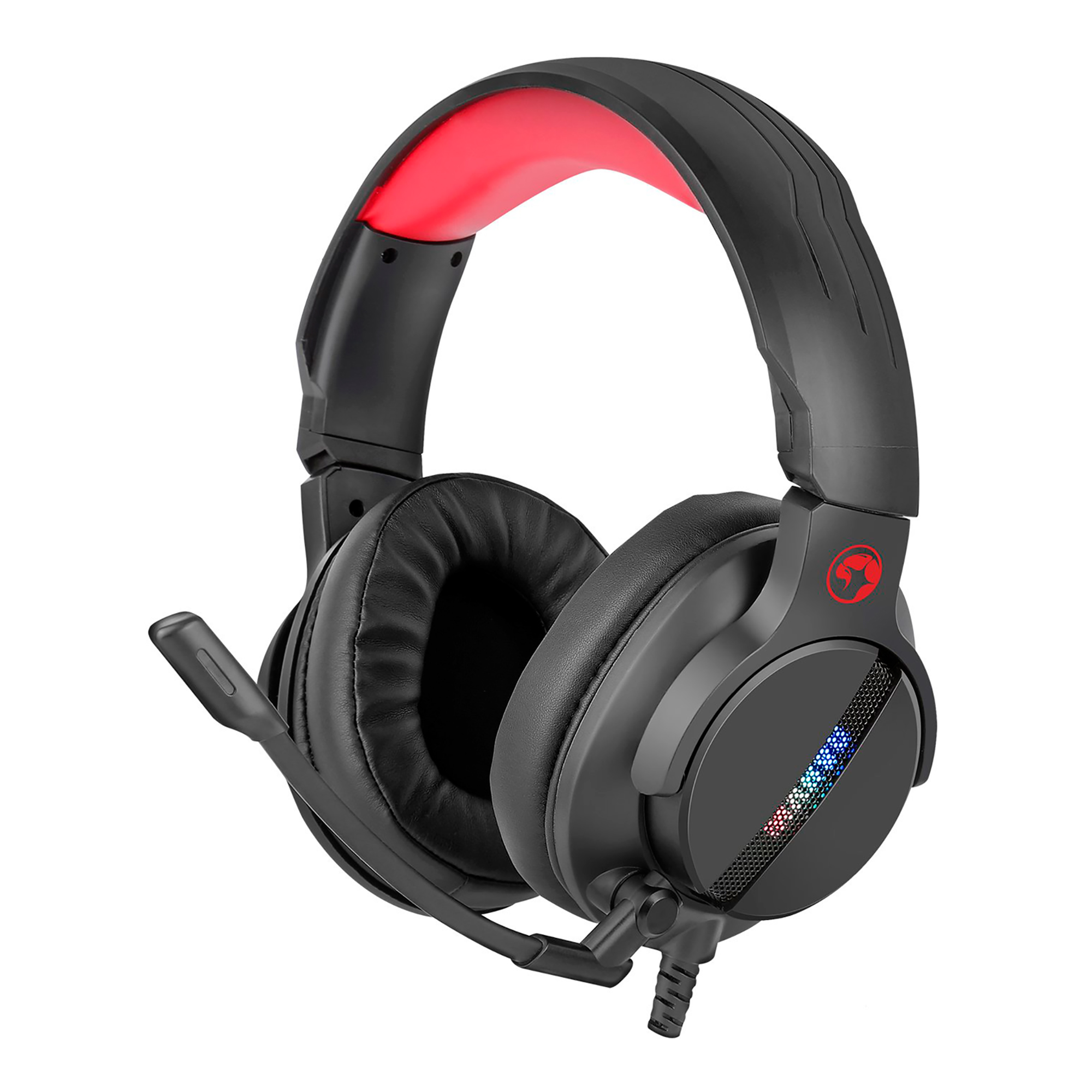 Auriculares Gaming Marvo Hg9065 Pc Sonido 7.1 Rgb 40mm