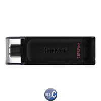 Pendrive Kingston 128gb DataTraveler 70 USB3.2 C