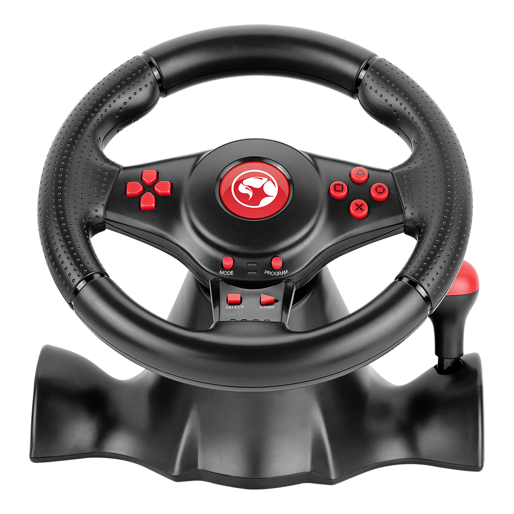 Volante Gaming Marvo Multiplataforma 180º Vibración