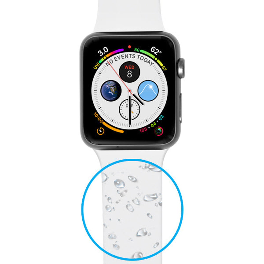 Malla de Silicona Naztech para Apple Watch 38/40mm 