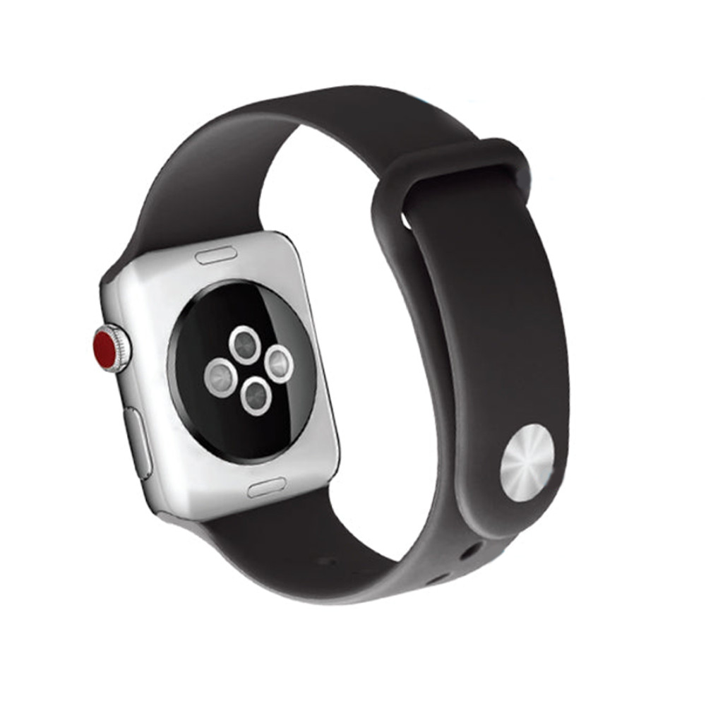 Malla de Silicona para Apple Watch 38/40mm - Negro