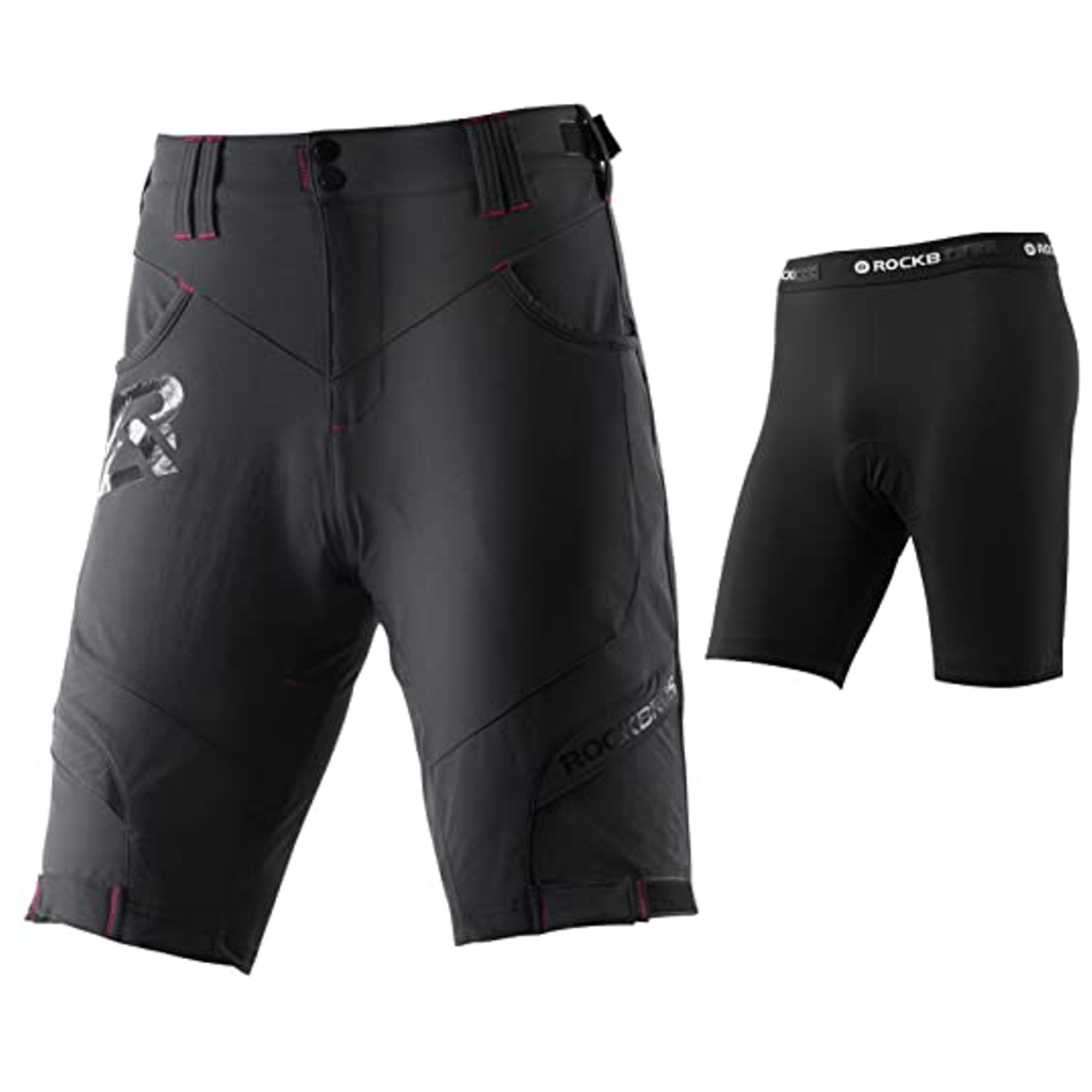 Pantalon Corto Rockbros 2 En 1 Para Ciclismo M