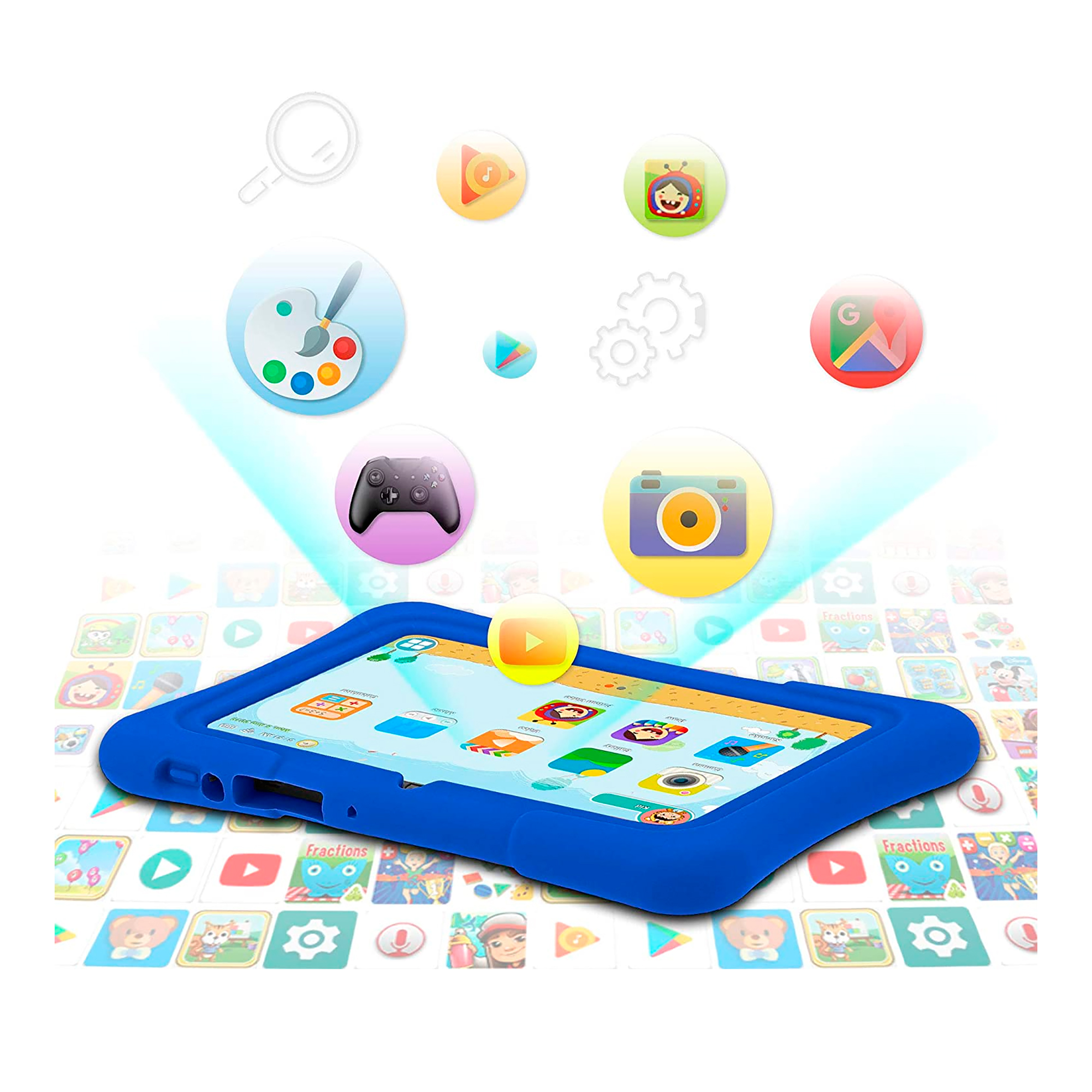 Tablet Pritom K7 Kids 7'' 1gb 16gb 2mp+0,3mp PcService