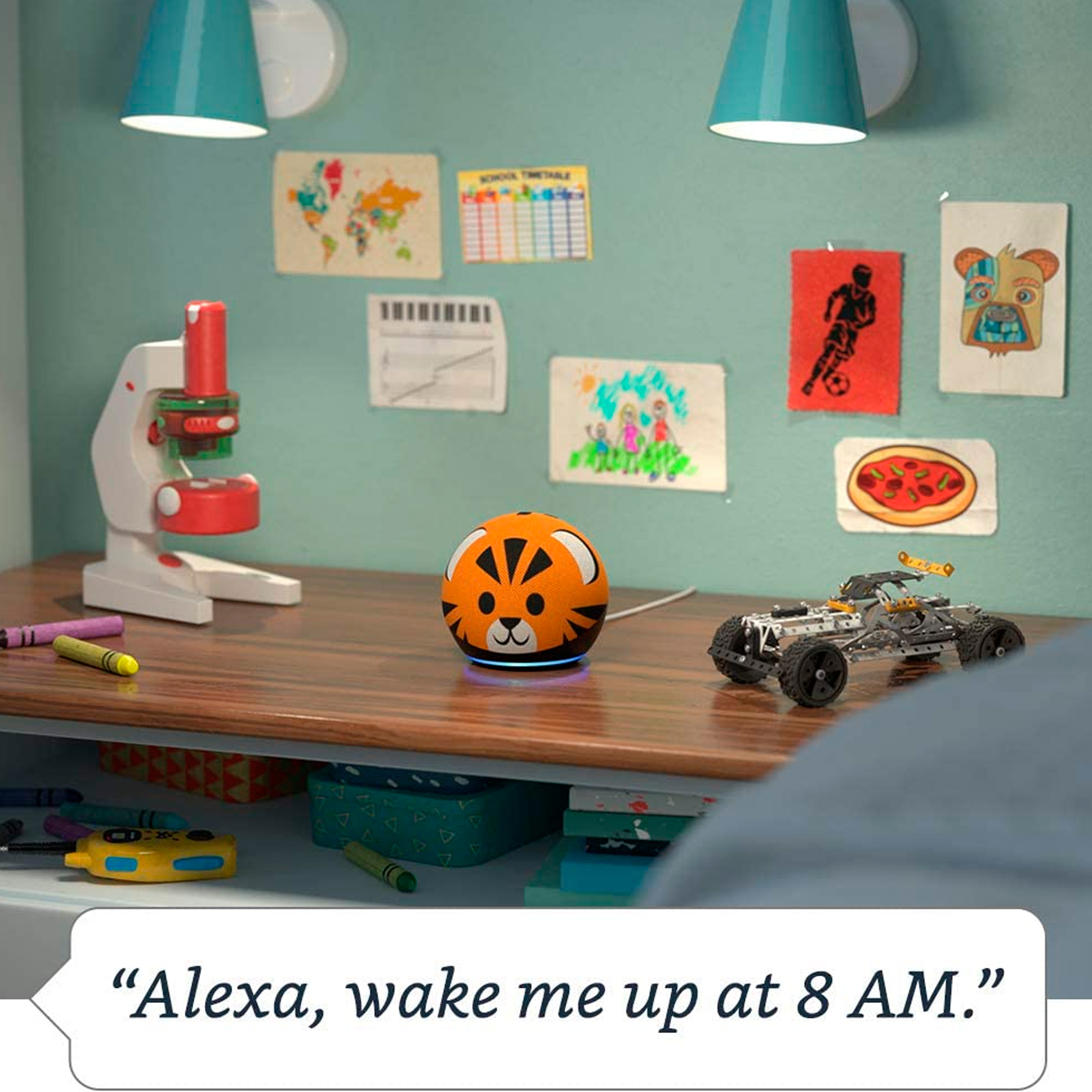 Parlante Amazon Echo Kids Gen4 Alexa Wifi Bluetooth