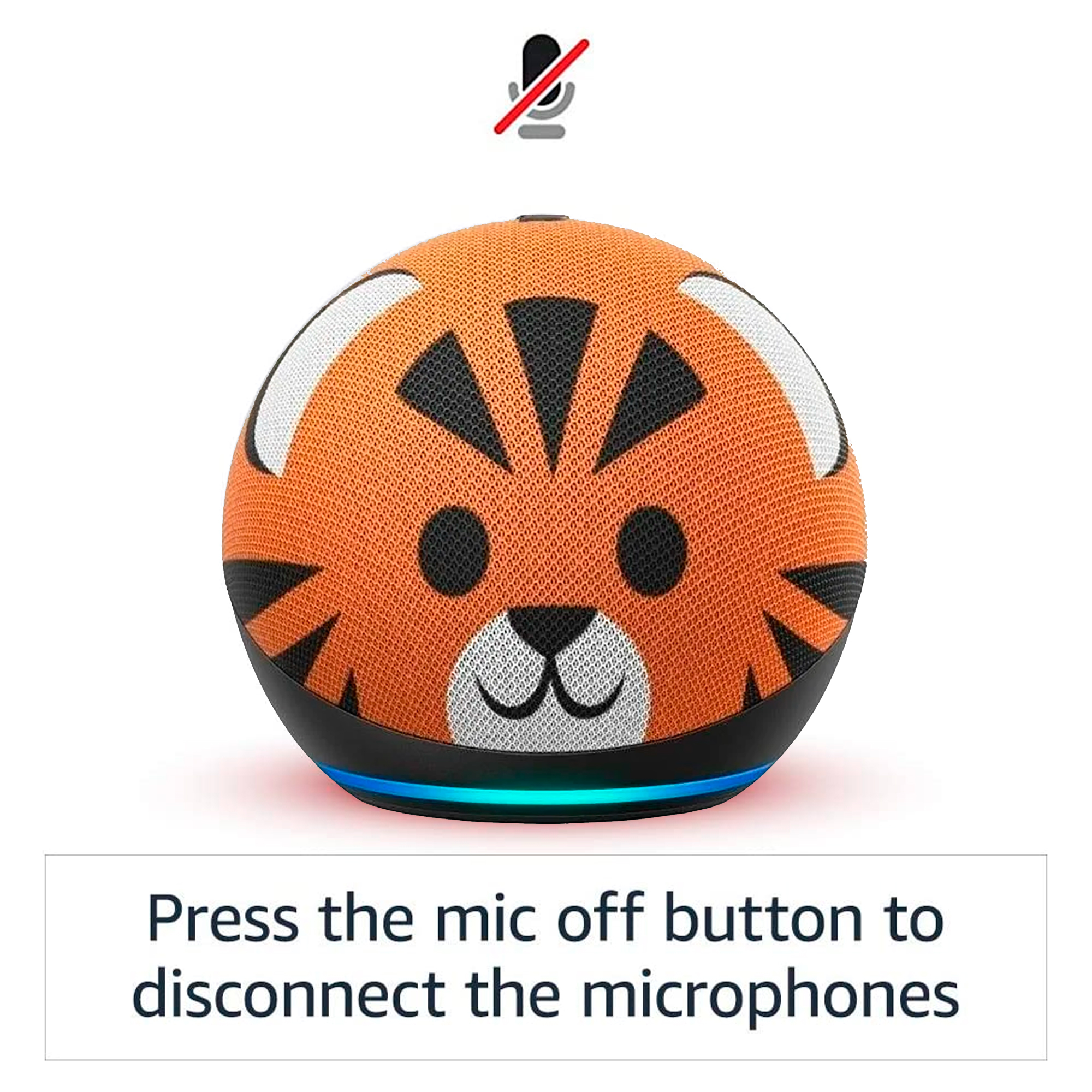 Parlante Amazon Echo Kids Gen4 Alexa Wifi Bluetooth