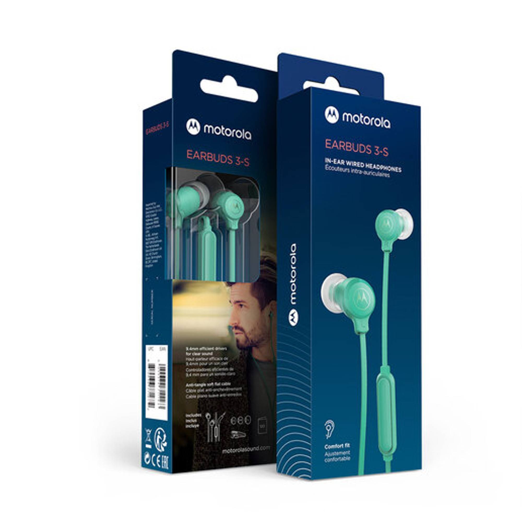 Auriculares In-Ear Motorola 3S Verde