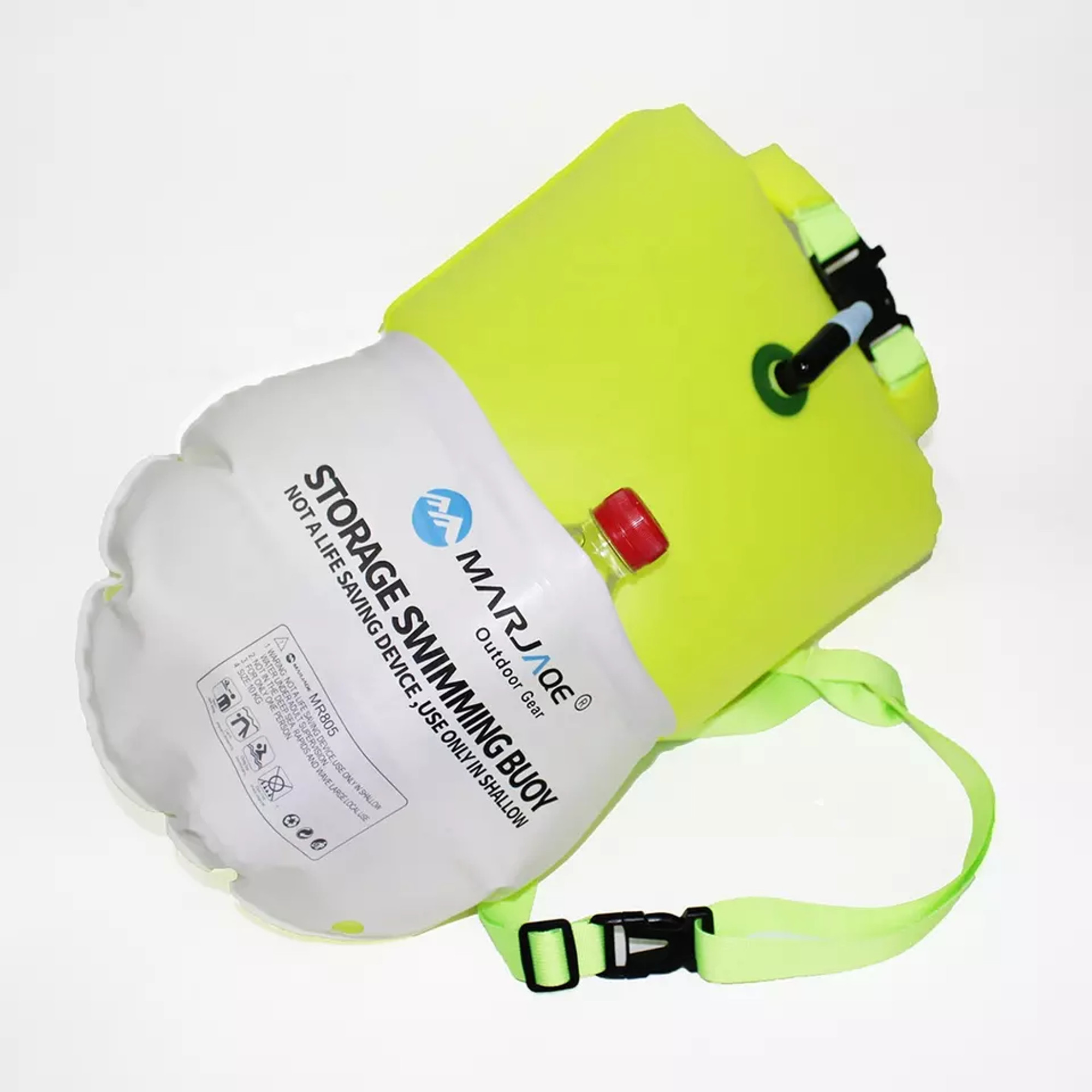 Boya de Natación Pvc Marjaqe Compartimento Impermeable