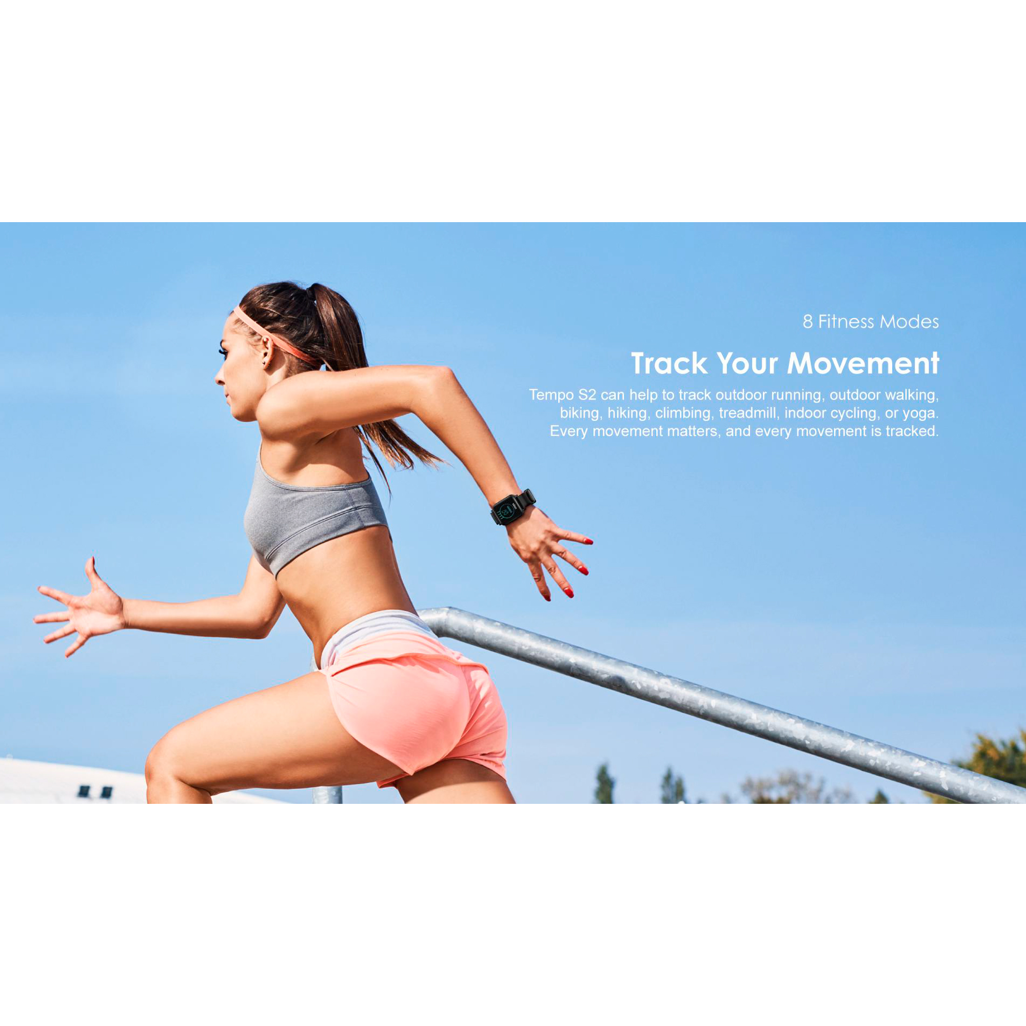 Reloj Oraimo Tempo S2 - Negro