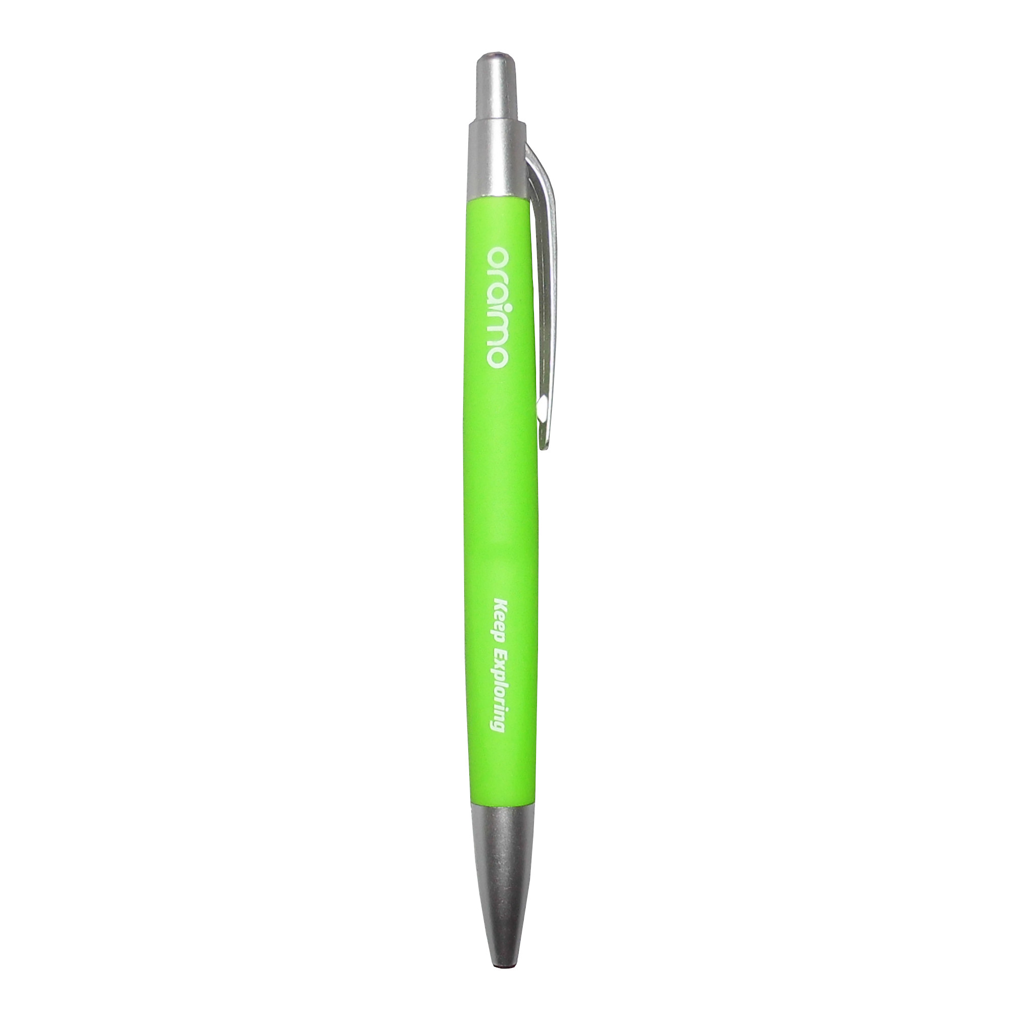 Lapicera Retrctil Con Logo Oraimo Tinta Azul
