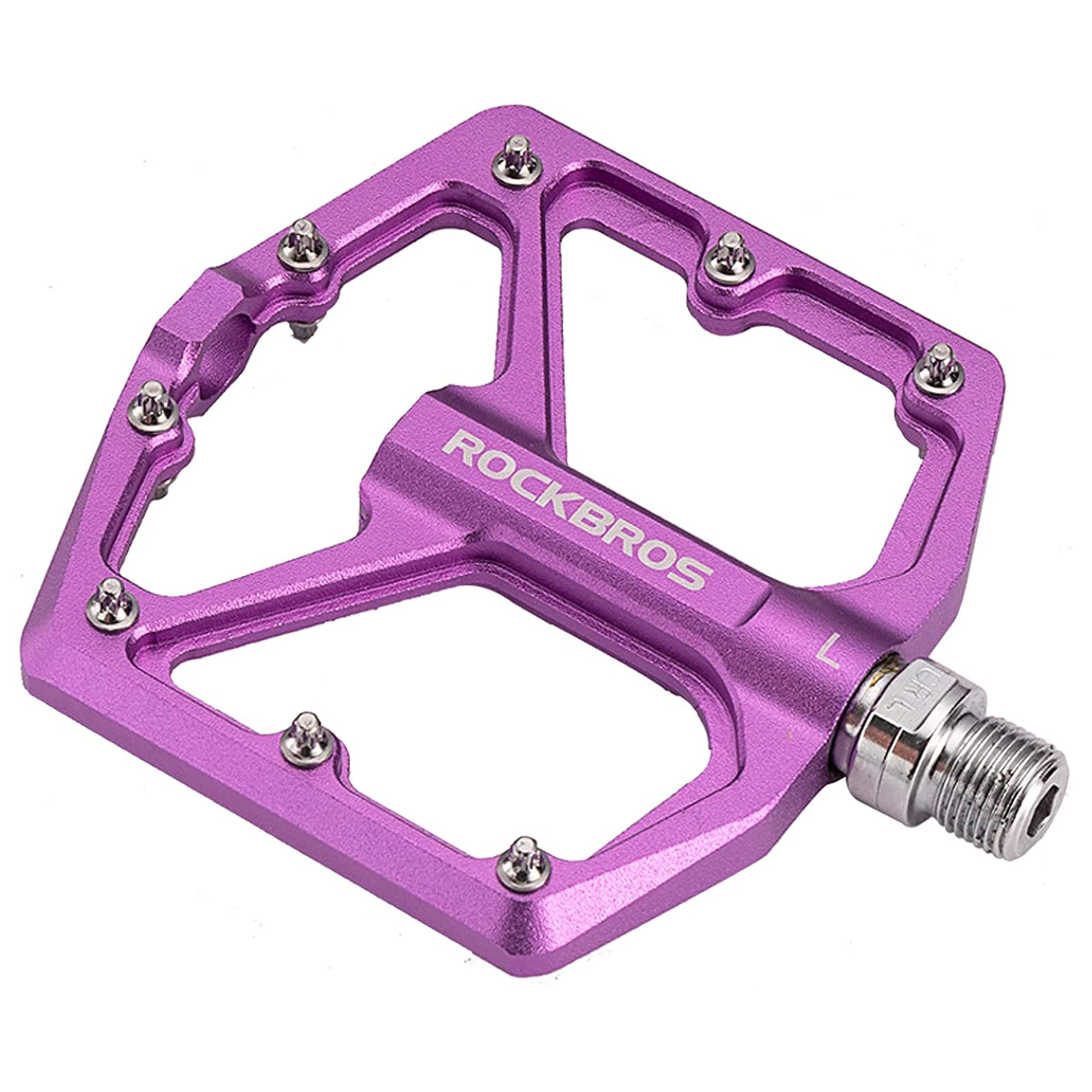 Pedales Bicicleta Rockbros Aluminio Antideslizantes