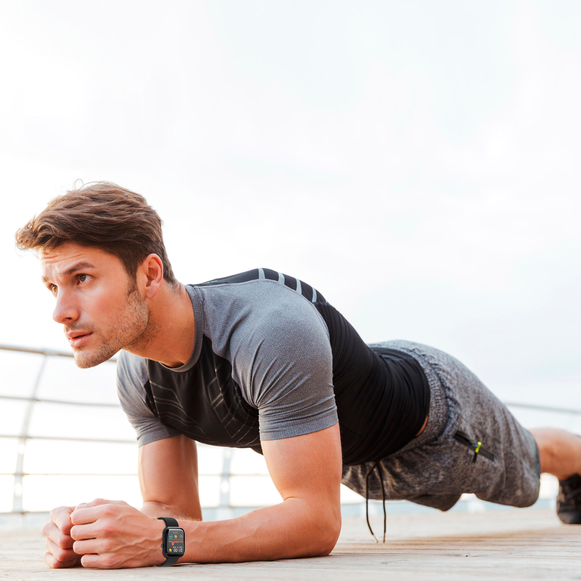 Reloj Inteligente Tecno Watch 1 Ip65 Bluetooth