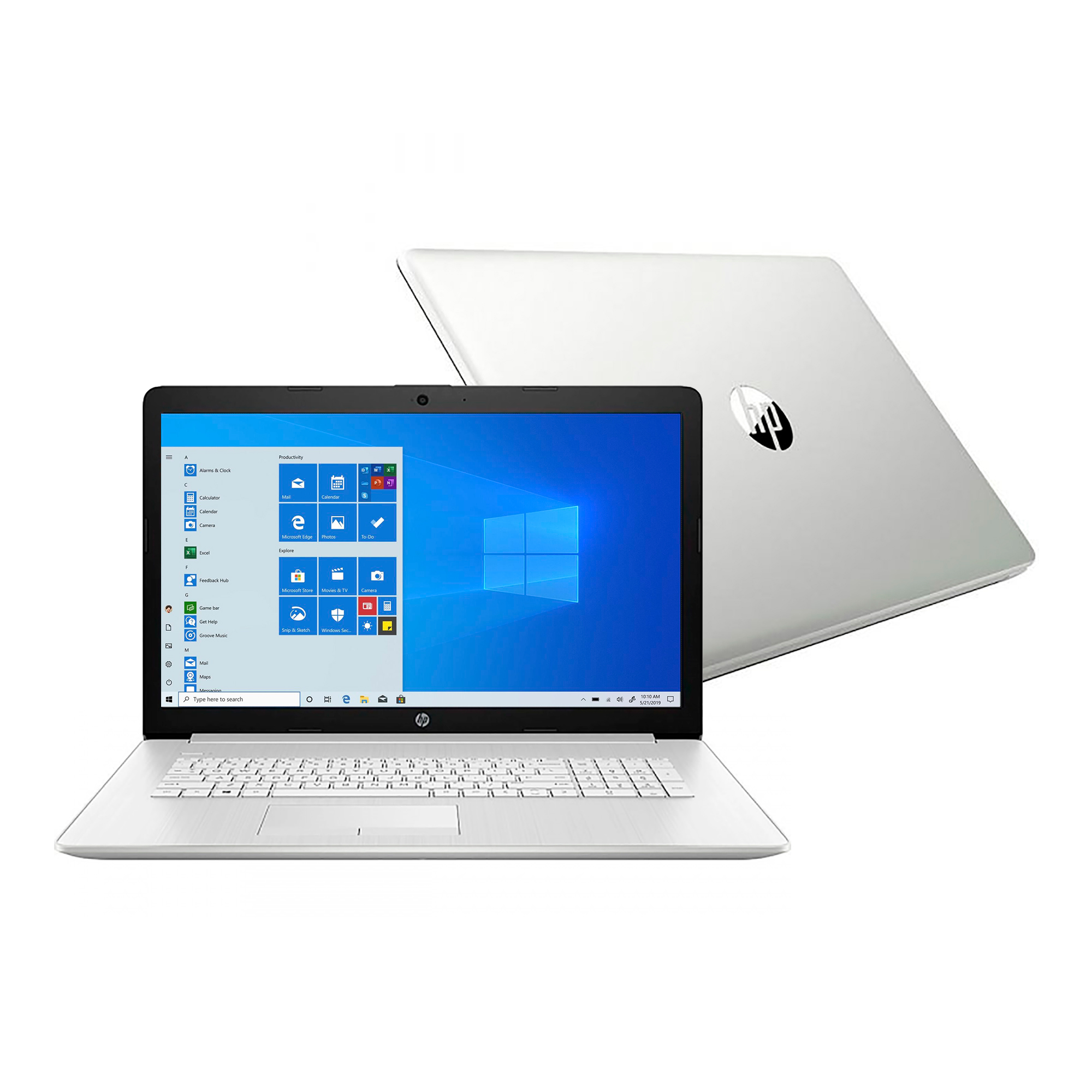 Notebook Hp 17,3'' Core I5 8gb 256gb Win10 - PcService