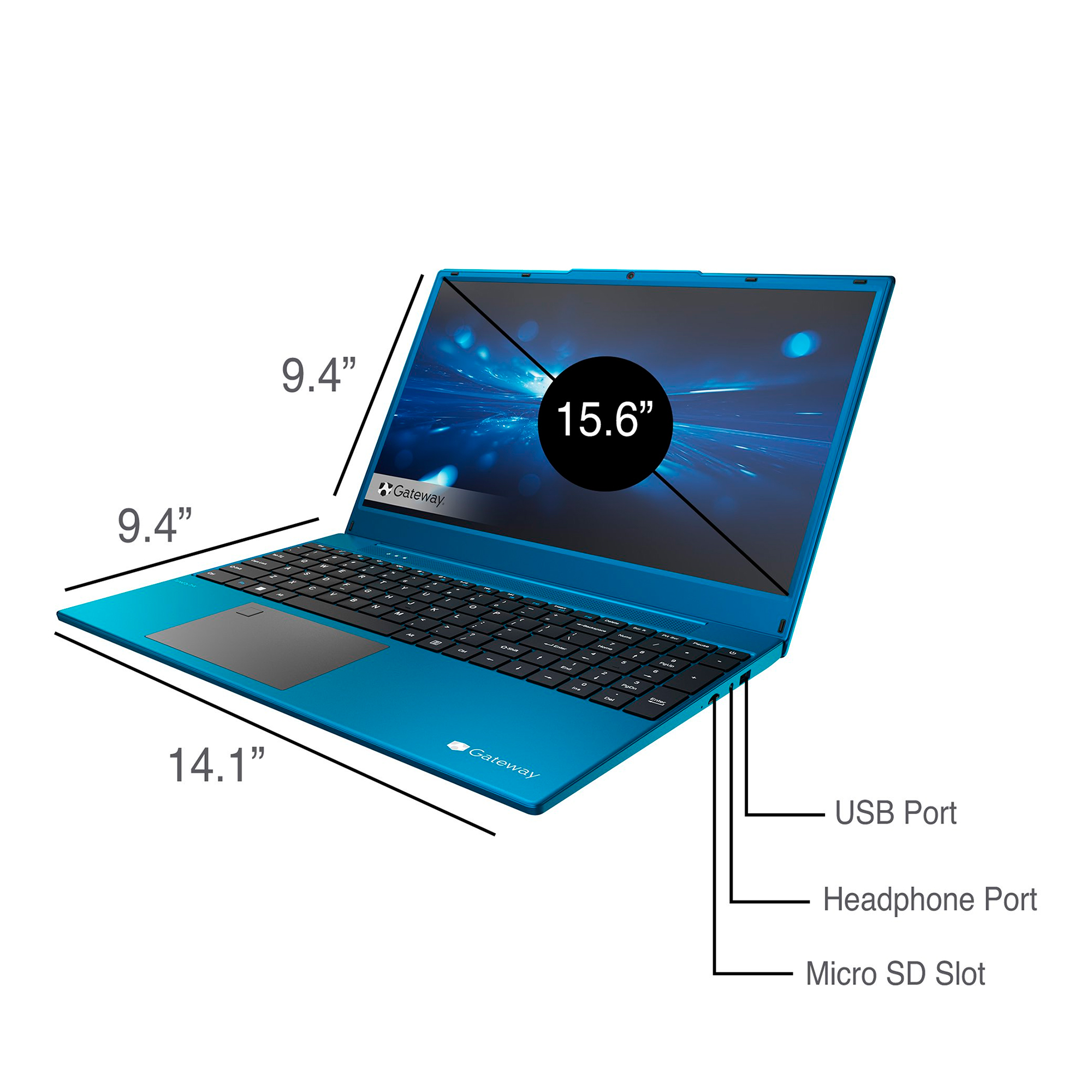 Notebook Gateway 15,6'' Ryzen 7 8gb 512gb Win11