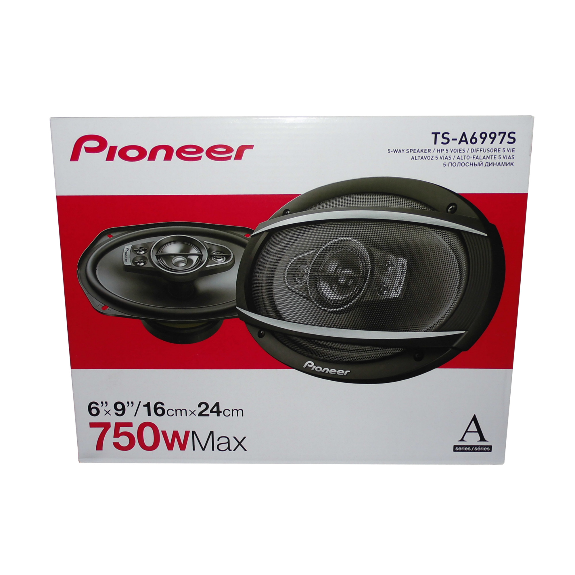Parlante Para Auto 5 vias Pioneer Ts-a6997s 750w