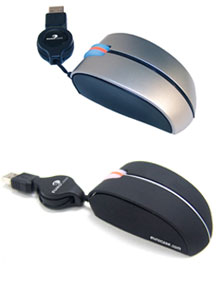 Mini Mouse ptico Eurocase Retrctil 800 dpi