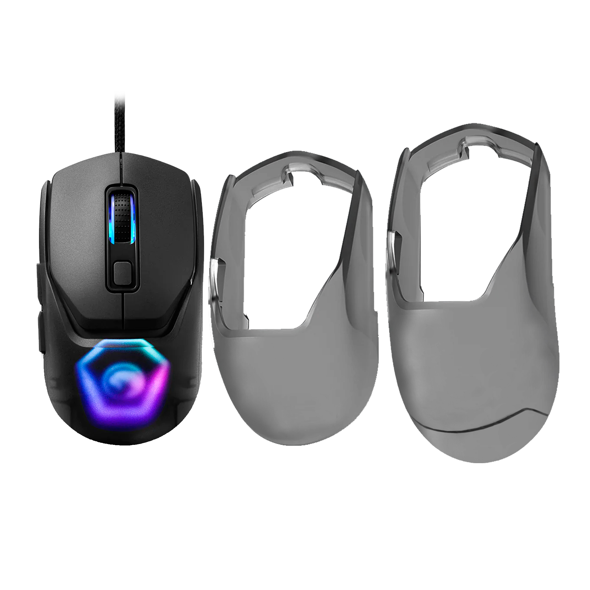 Mouse Gaming Marvo 12000dpi RGB Puos Intercambiables