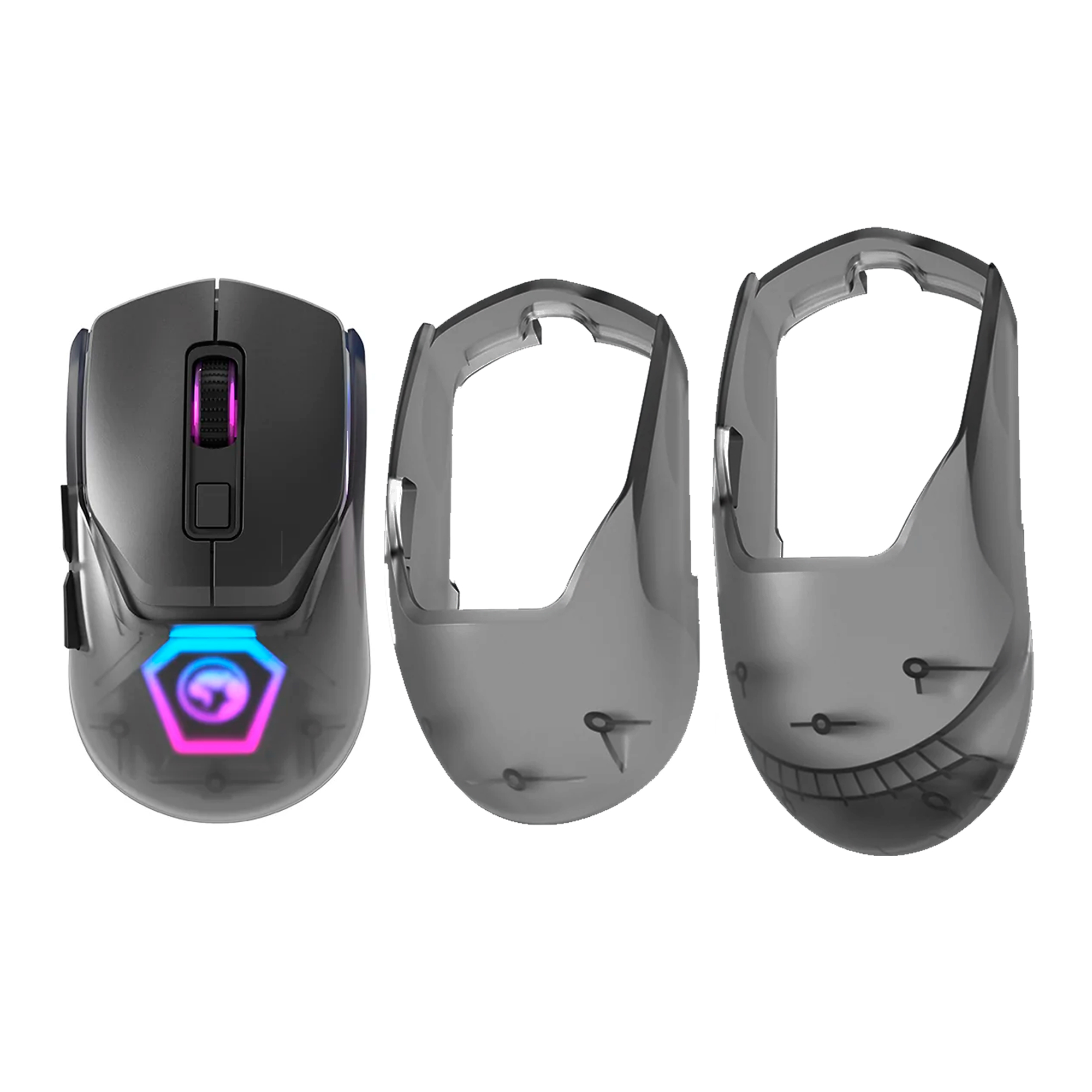 Mouse Gaming Bt Marvo Pro 19000dpi RGB Puos Intercambiables