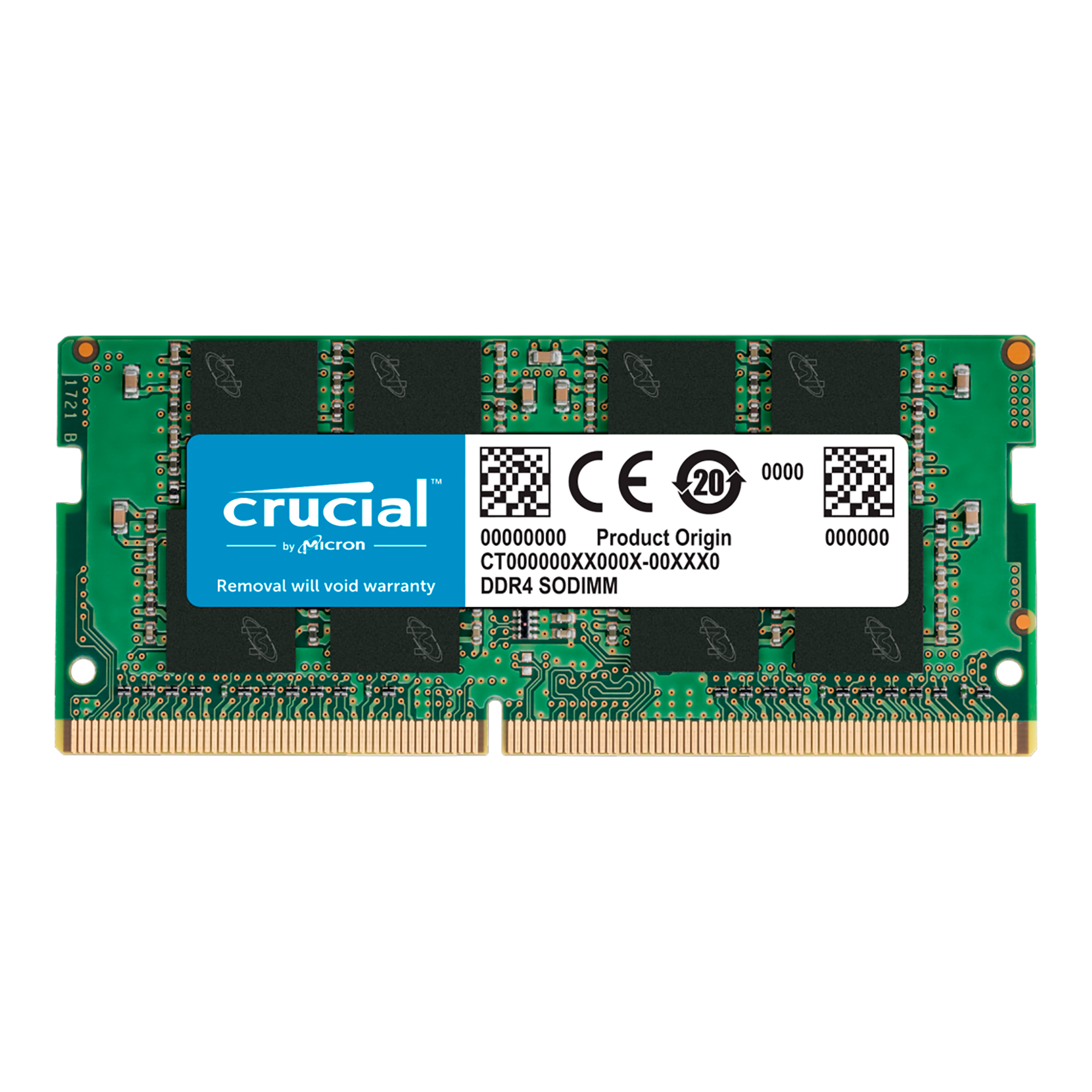 Memoria Ddr4 Sodimm Crucial 8gb Pc4-25600 3200mhz