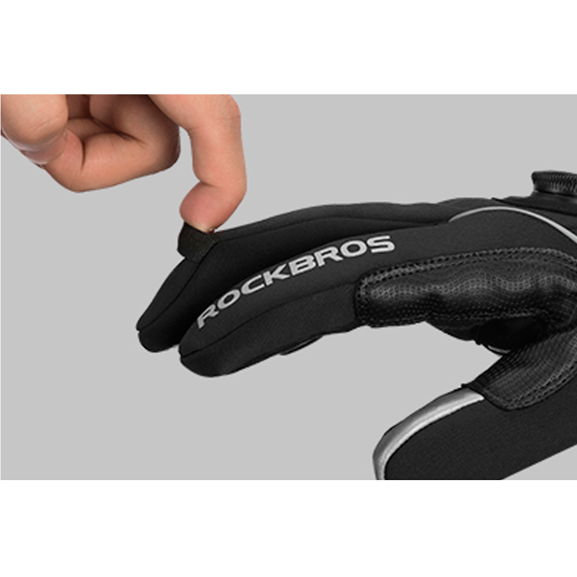 Guantes De Invierno Rockbros Antideslizantes Xl