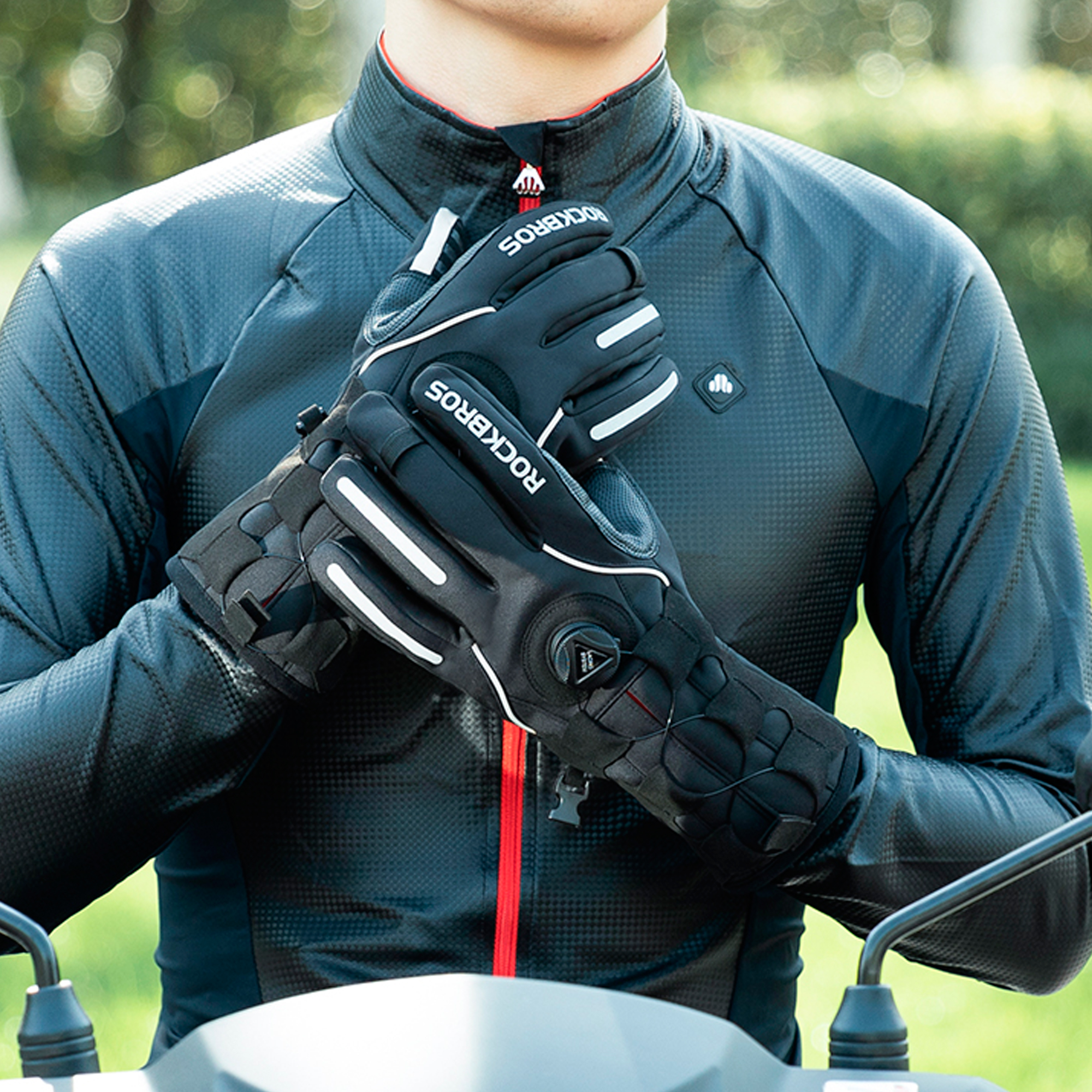 Guantes De Invierno Rockbros Antideslizantes Xl