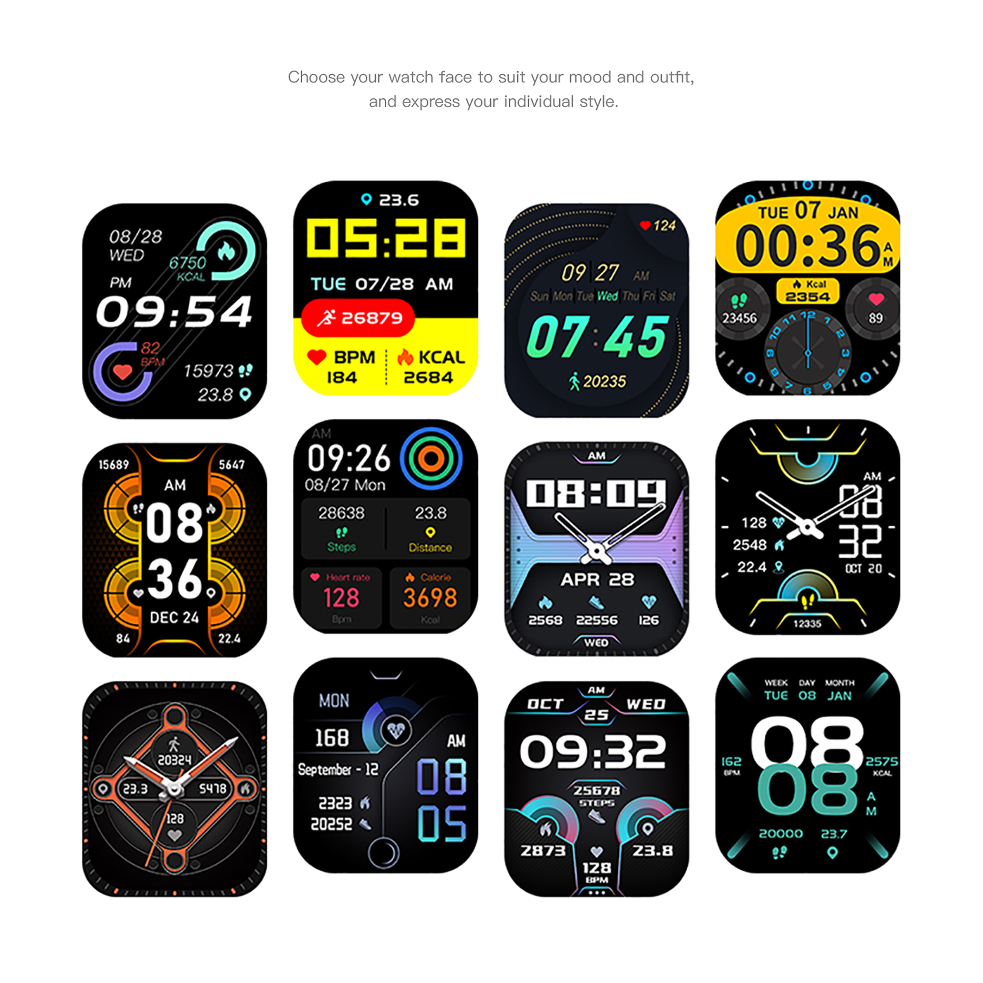 Reloj Hyundai P270 - Blanco/Plateado