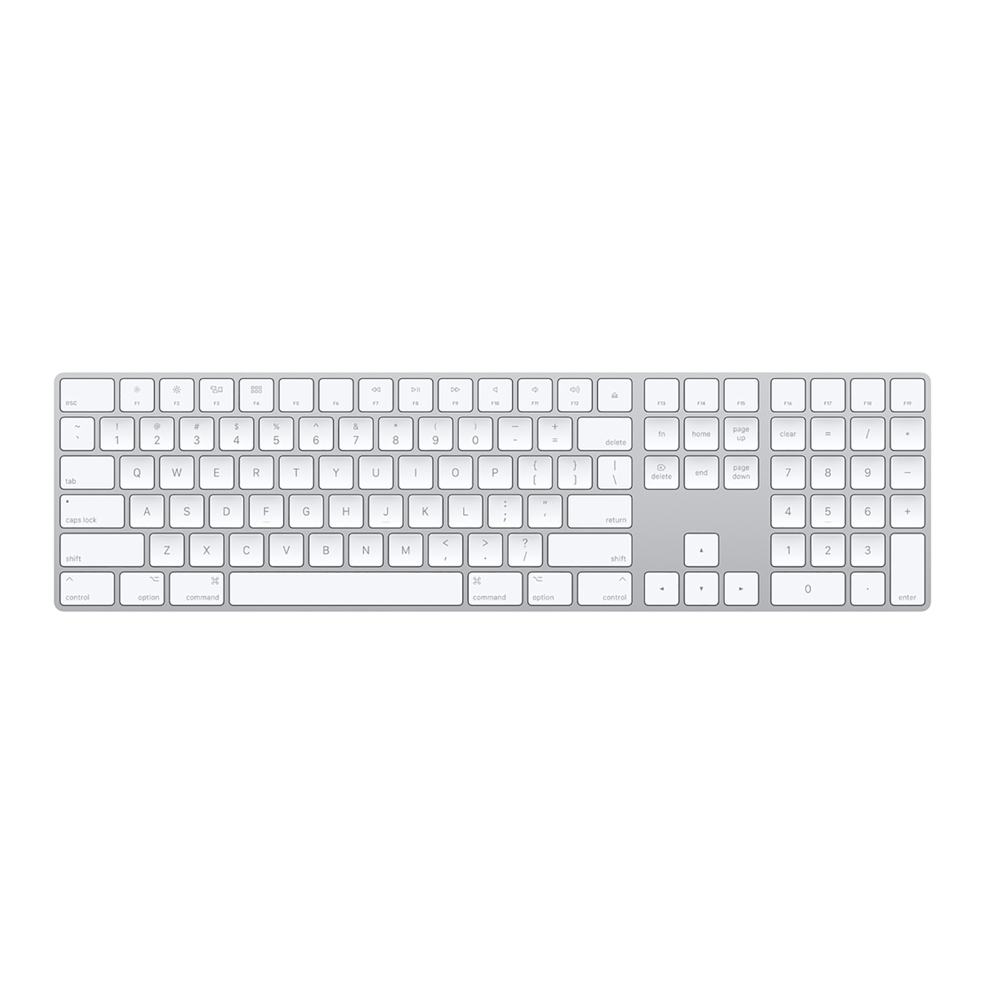 Teclado Apple ingles Bt Multimedia Numérico