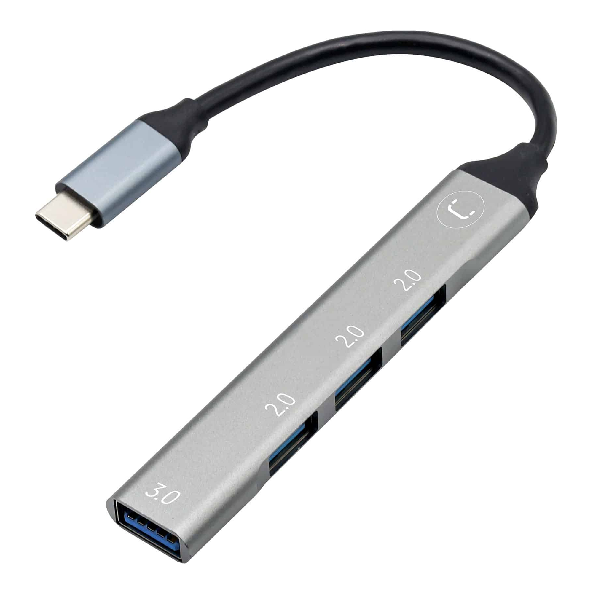 Hub Usb C A Usb A Unno Hb1013sv 4 Puertos