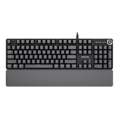 Teclado Gaming Usb Philips Retroiluminado Reposamu�ecas 
