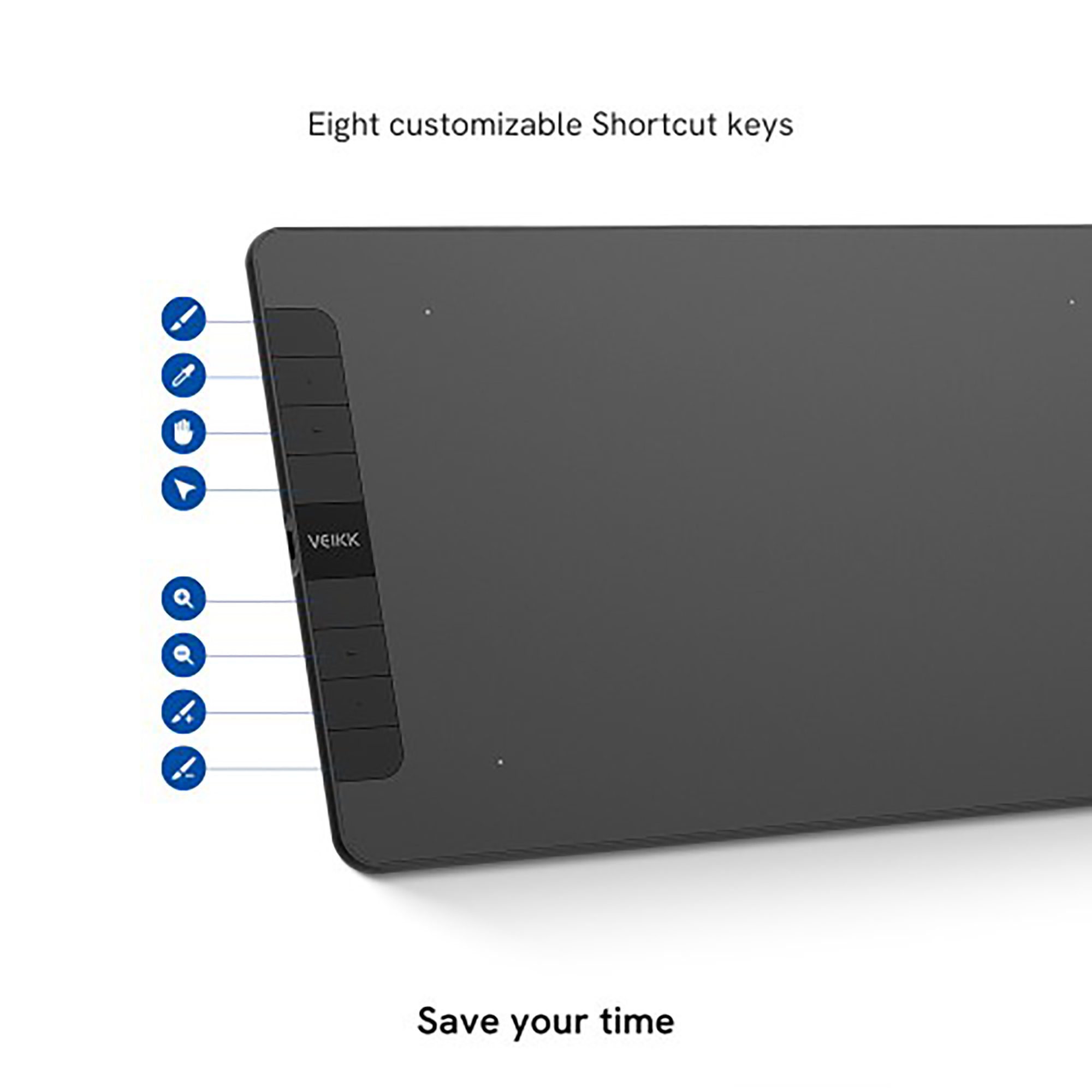 Tableta Digitalizadora Veikk Vk1060 10x6 5080lpi