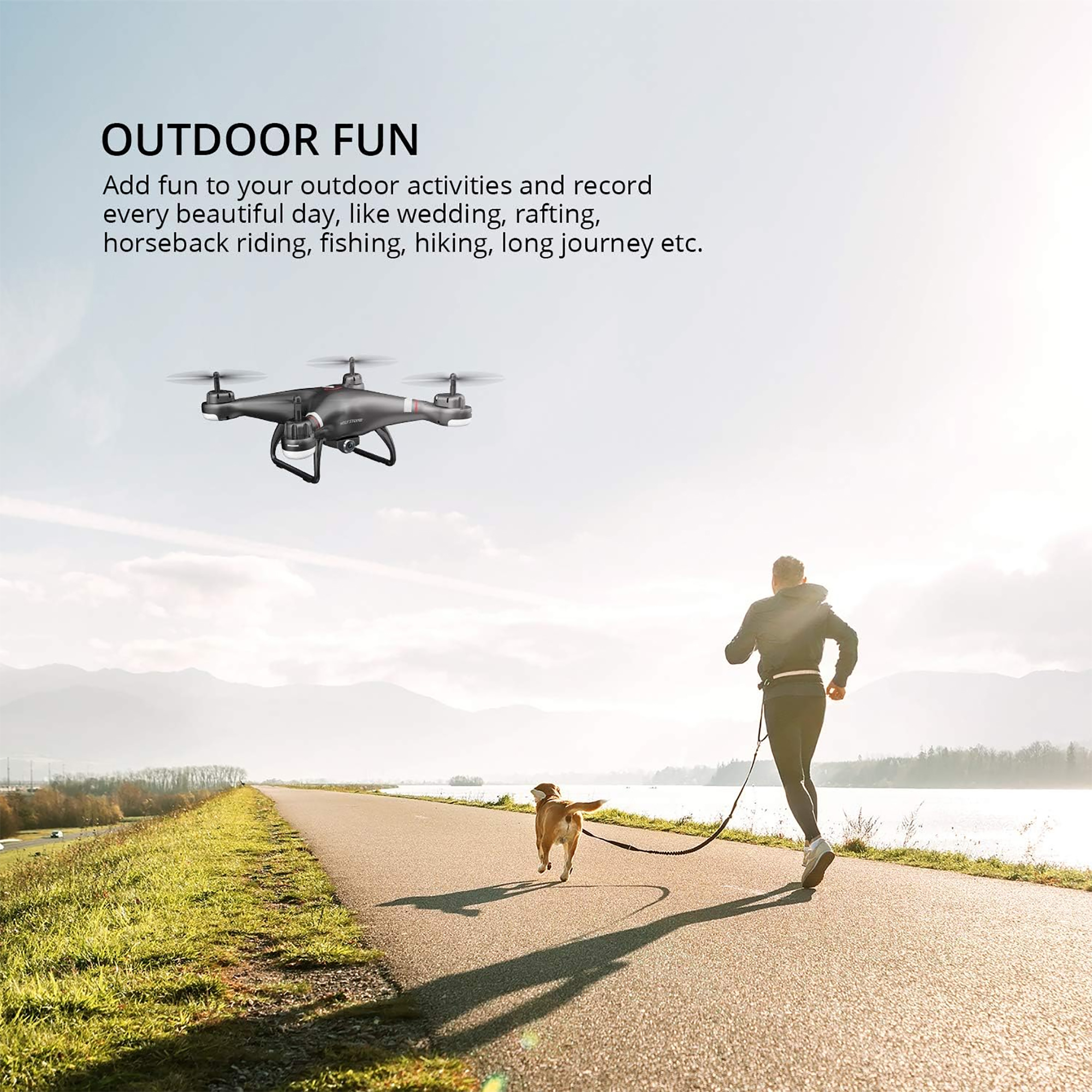 Drone Holy Stone Hs110g Gps Fhd 13min 300m