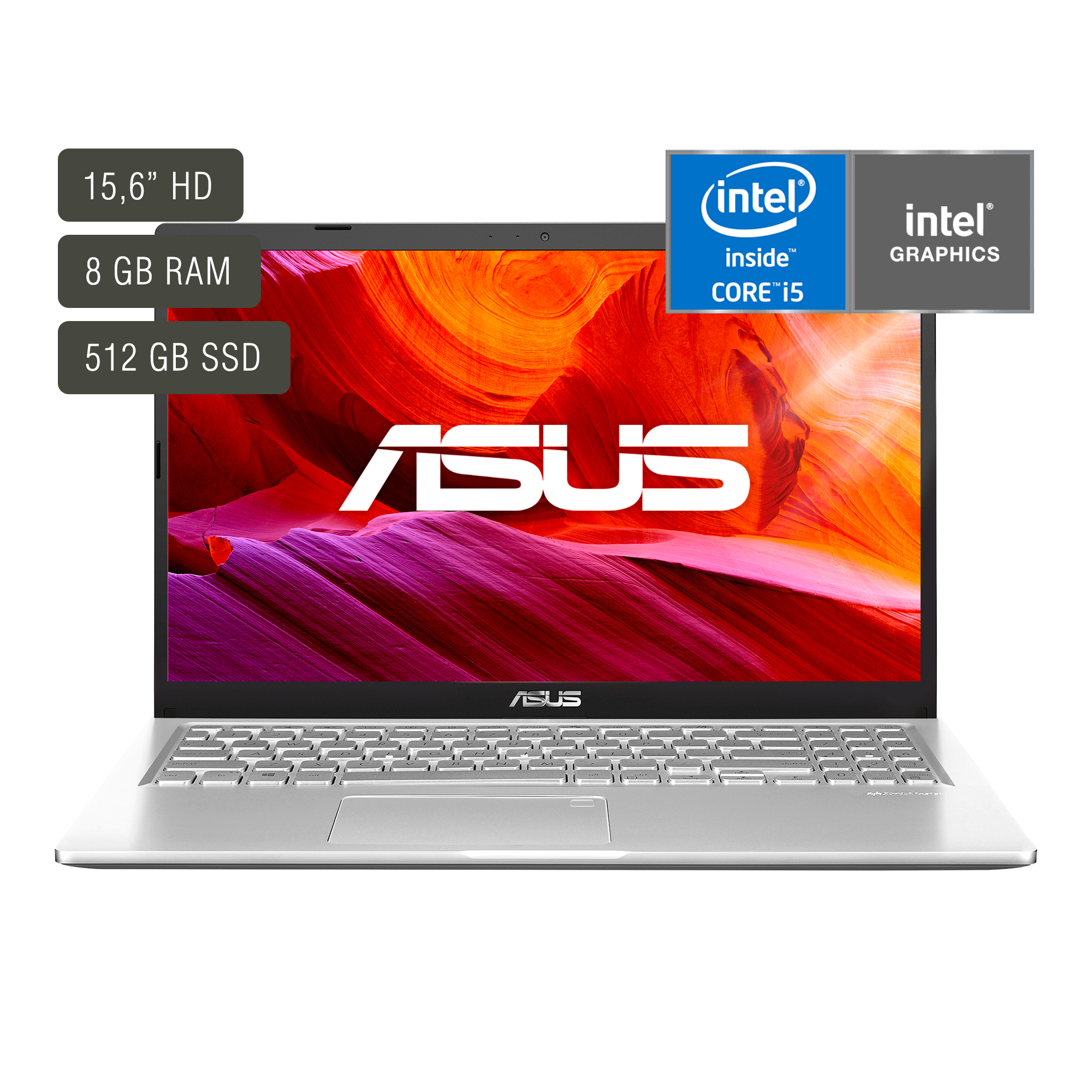 Notebook Asus Vivobook 15,6'' Core I5 8gb 512gb Win11 - PcService