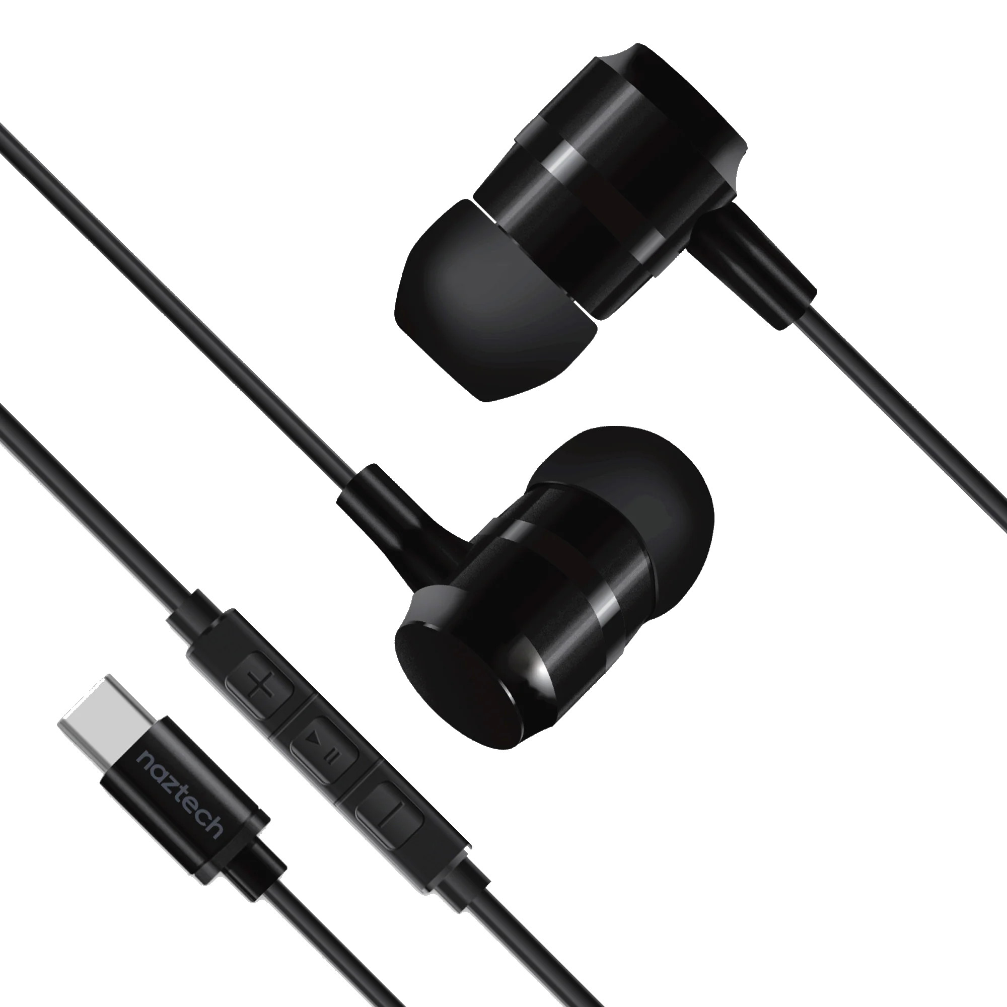 Auricular cableado Naztech Platinum USB-C