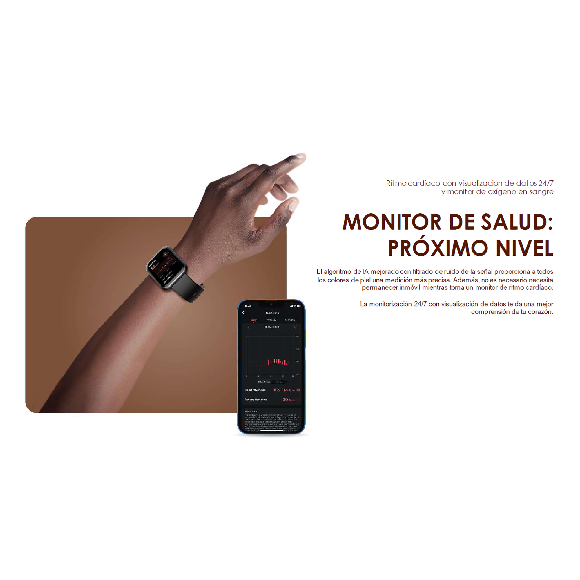 Reloj Inteligente Oraimo Watch 2 Pro Ip68 Bluetooth