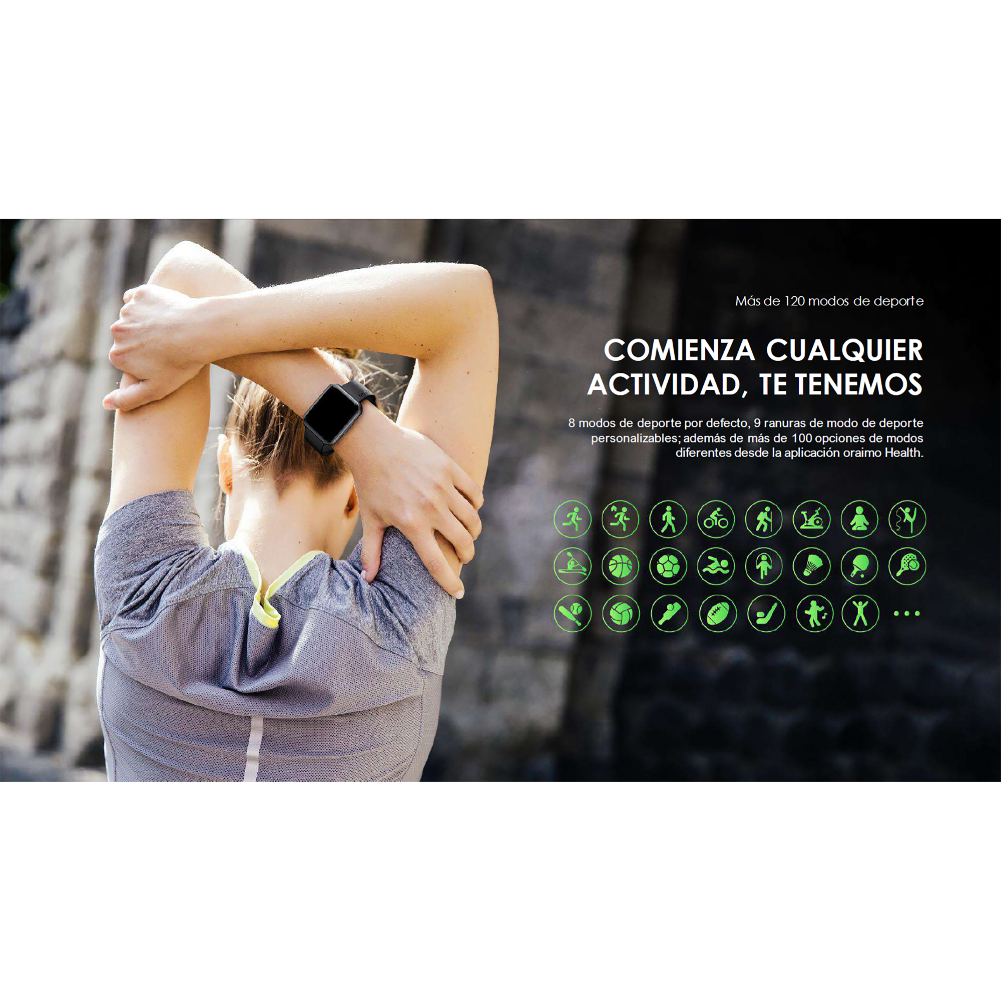 Reloj Inteligente Oraimo Watch 2 Pro Ip68 Bluetooth