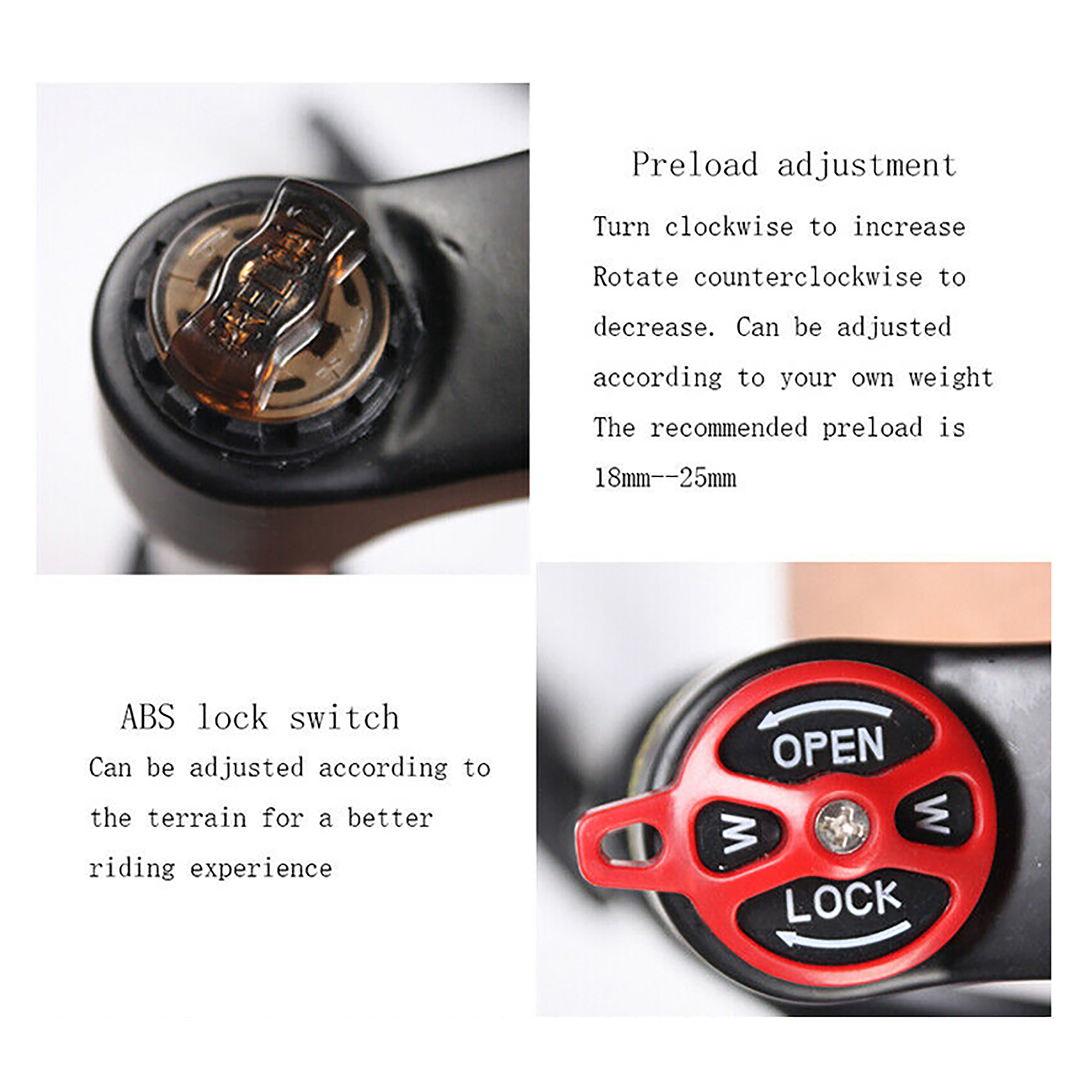 Horquilla Delantera Para Bicicleta Mtb 27,5'' Bucklos