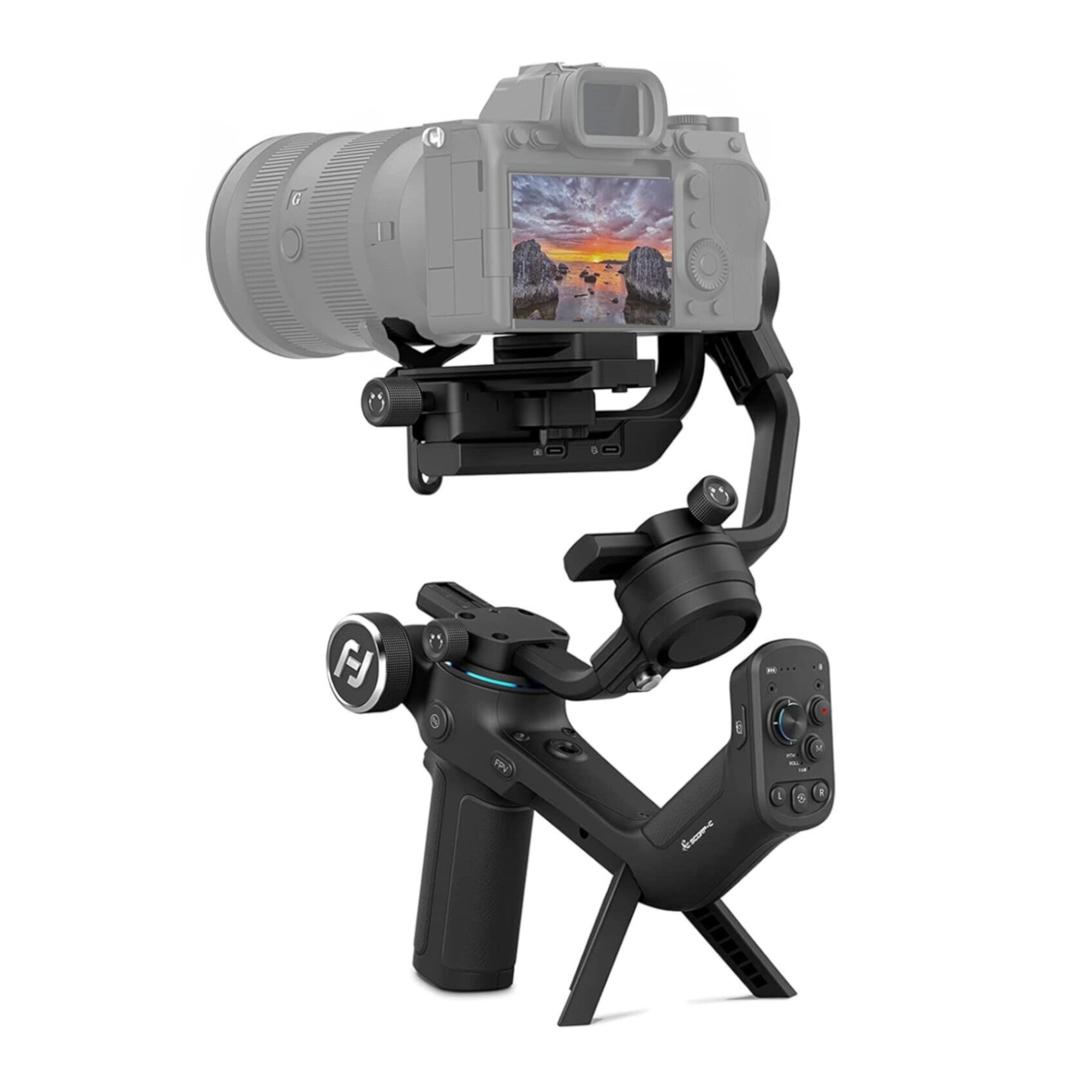 Gimbal De Mano Feiyu Scorp C Tres Ejes