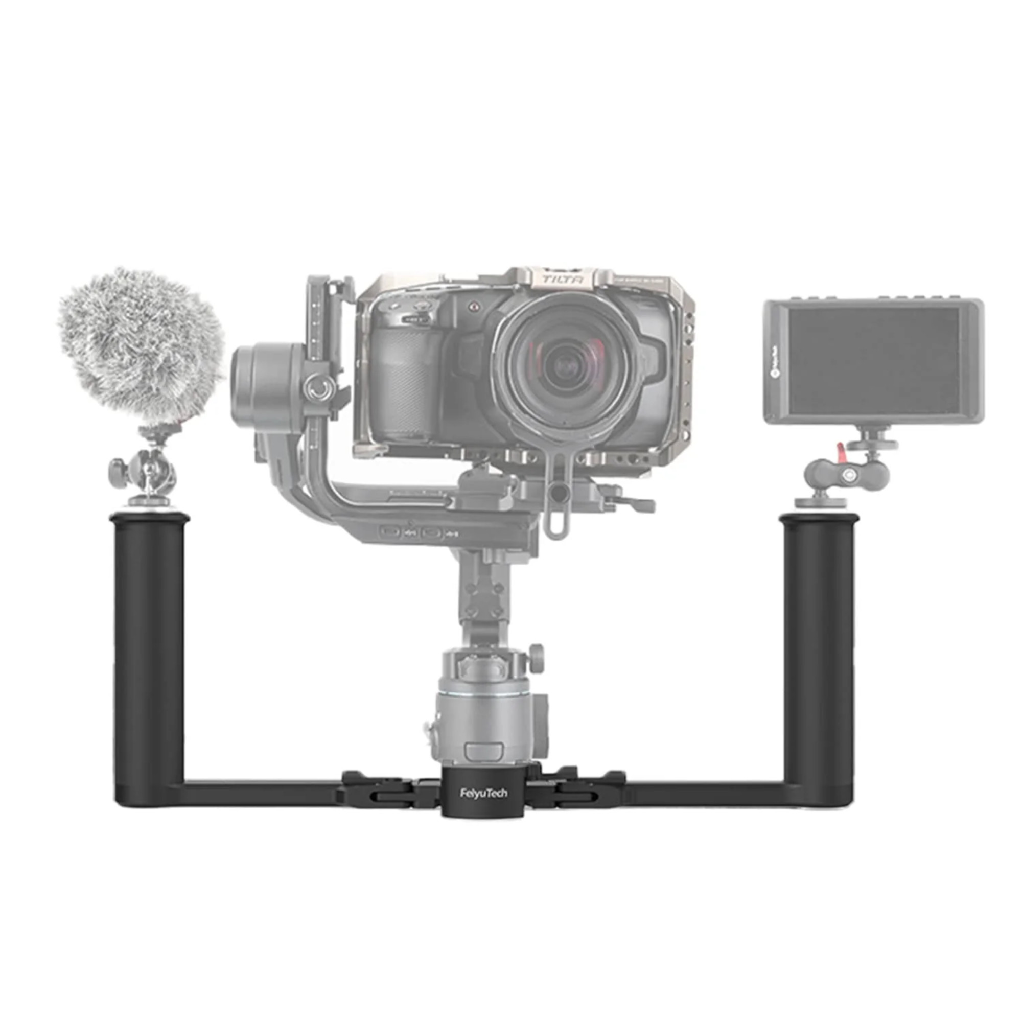 Empuadura de Mano Feiyu Dual Para Gimbal Scorp Pro