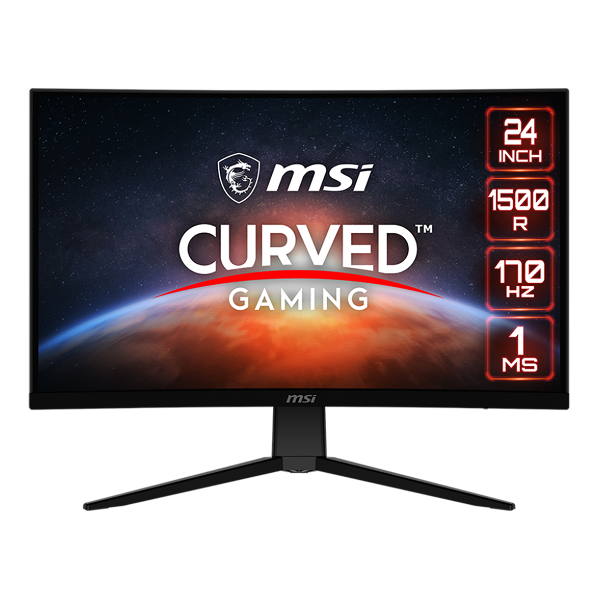 Monitor Gaming Curvo Optix G242c Msi 23,6'' 1080p 170hz 