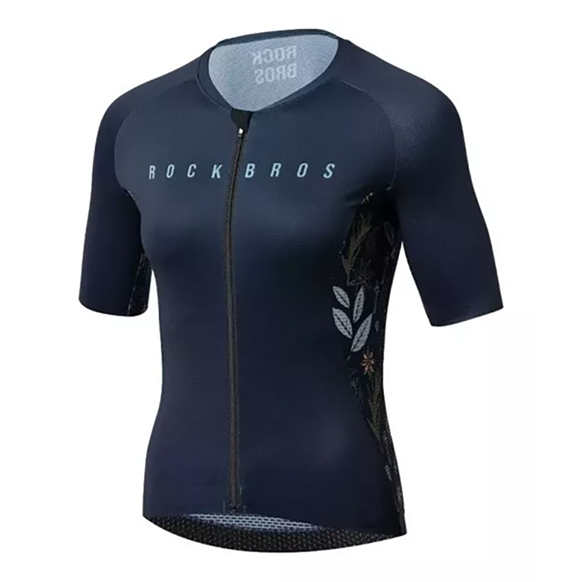 Camiseta Ciclismo Ciclista Verano Rockbros Azul Hombre Mujer