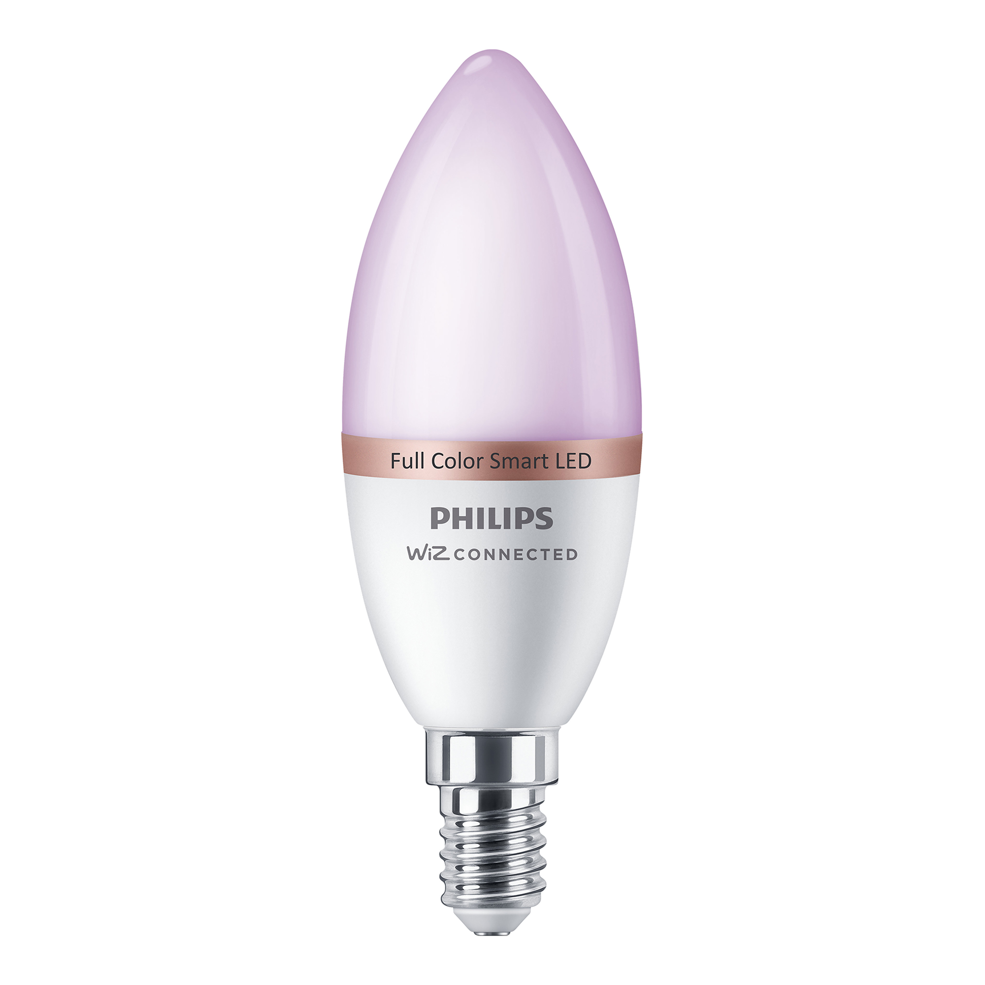 Lmpara Led Inteligente Philips Wiz 4,9W E14 Blanco Y Color