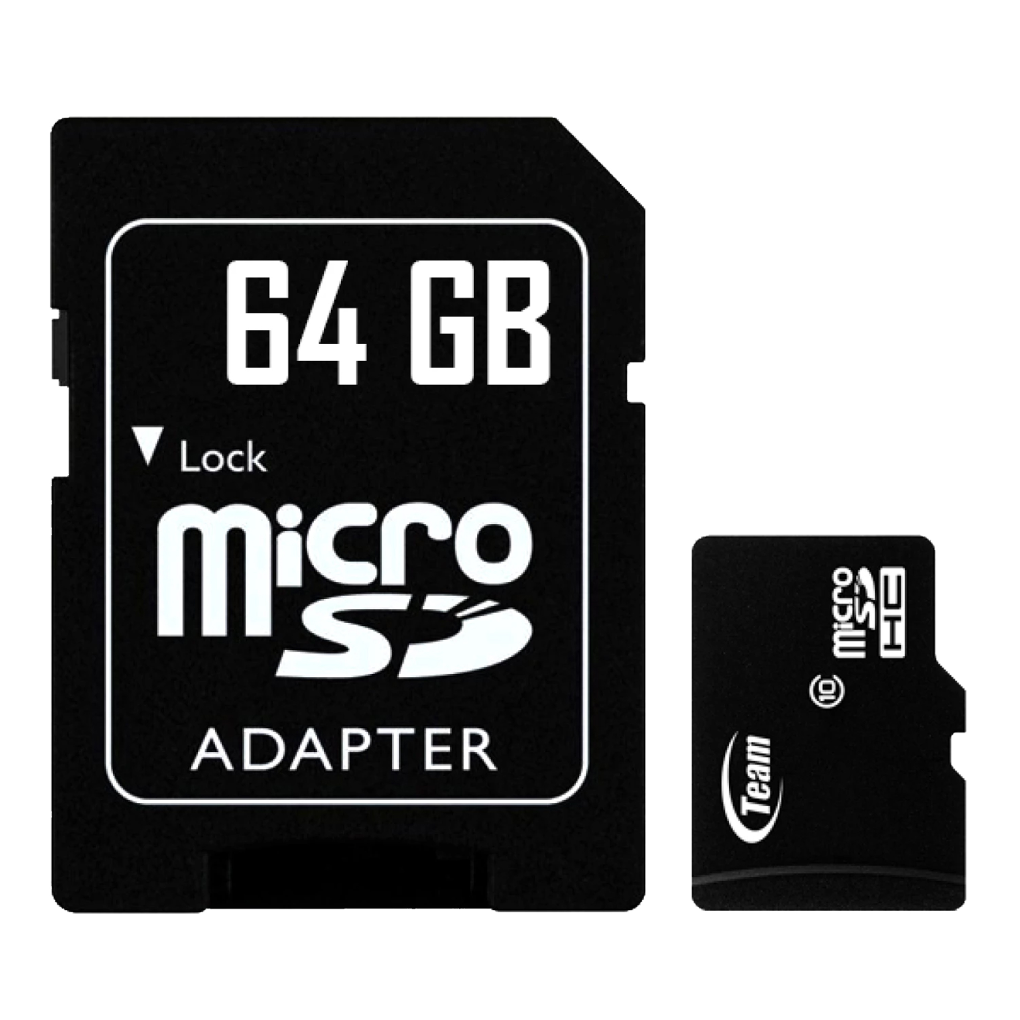 Memoria Micro Sd 64gb Clase 10 c/adaptador