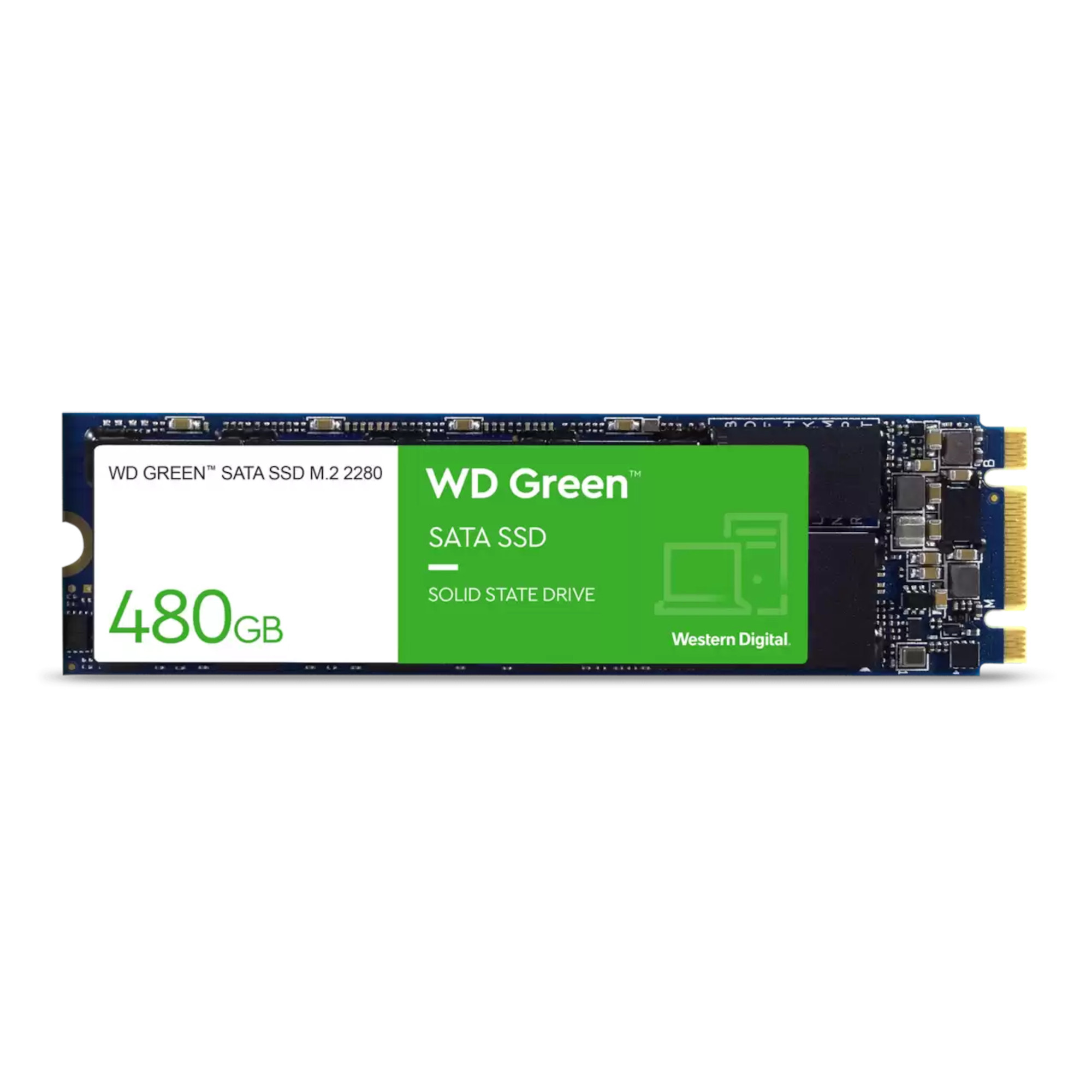 Disco Sólido WESTERN D M.2 2289 SATA III 480GB 
