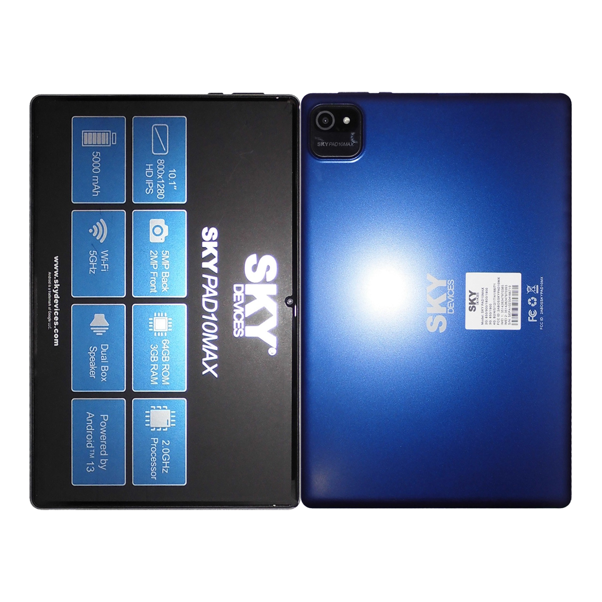 Tablet Pad10 Max Sky 10,1'' 4G 3gb 64gb 5mp+2mp