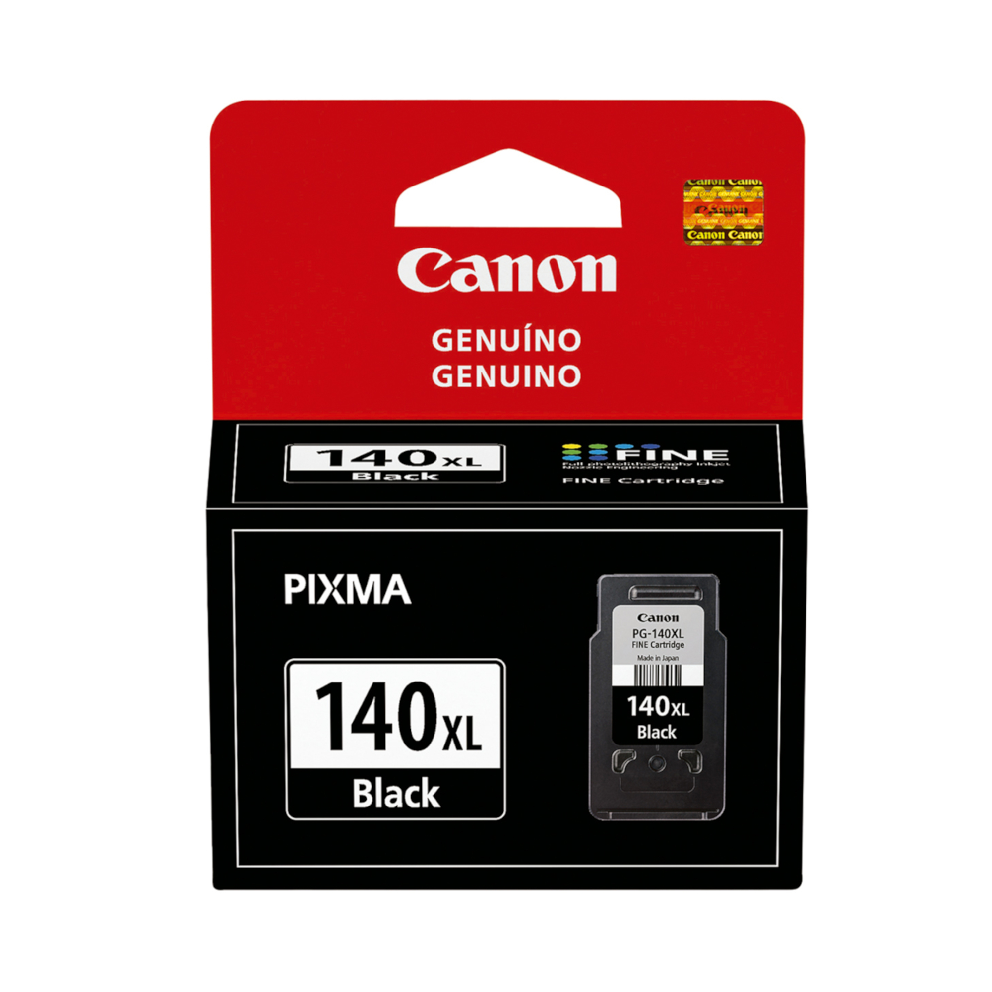 Cartucho Canon PG-140XL Color Negro 11ml Original
