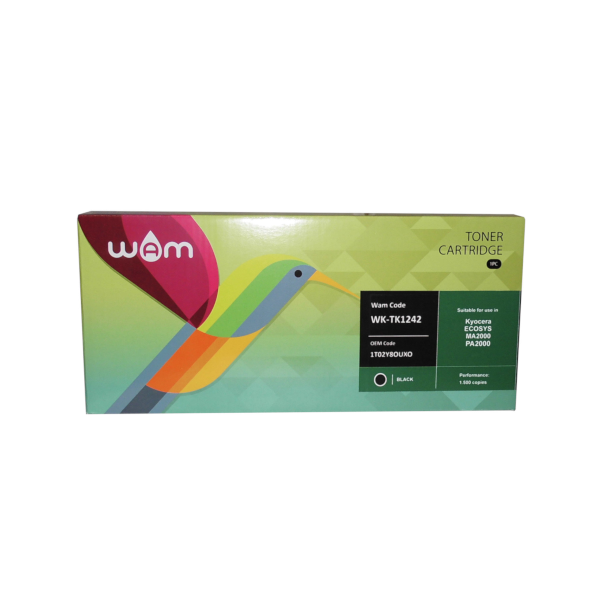 Toner Compatible Kyocera Color Negro 1,5k 