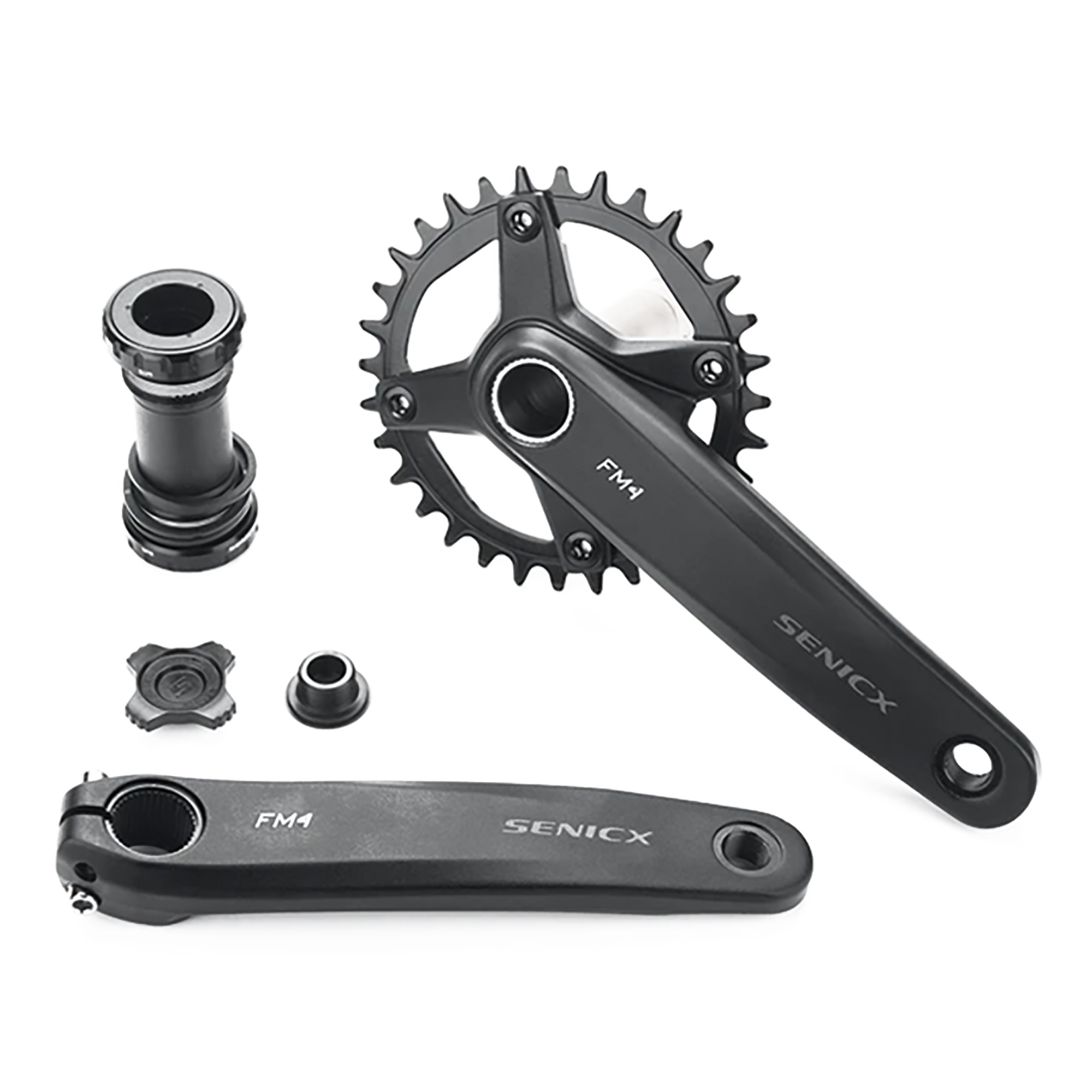 Gravel FM4 Senicx 11S/12S/13S 175mm 36T Para Bicicleta De Montaa