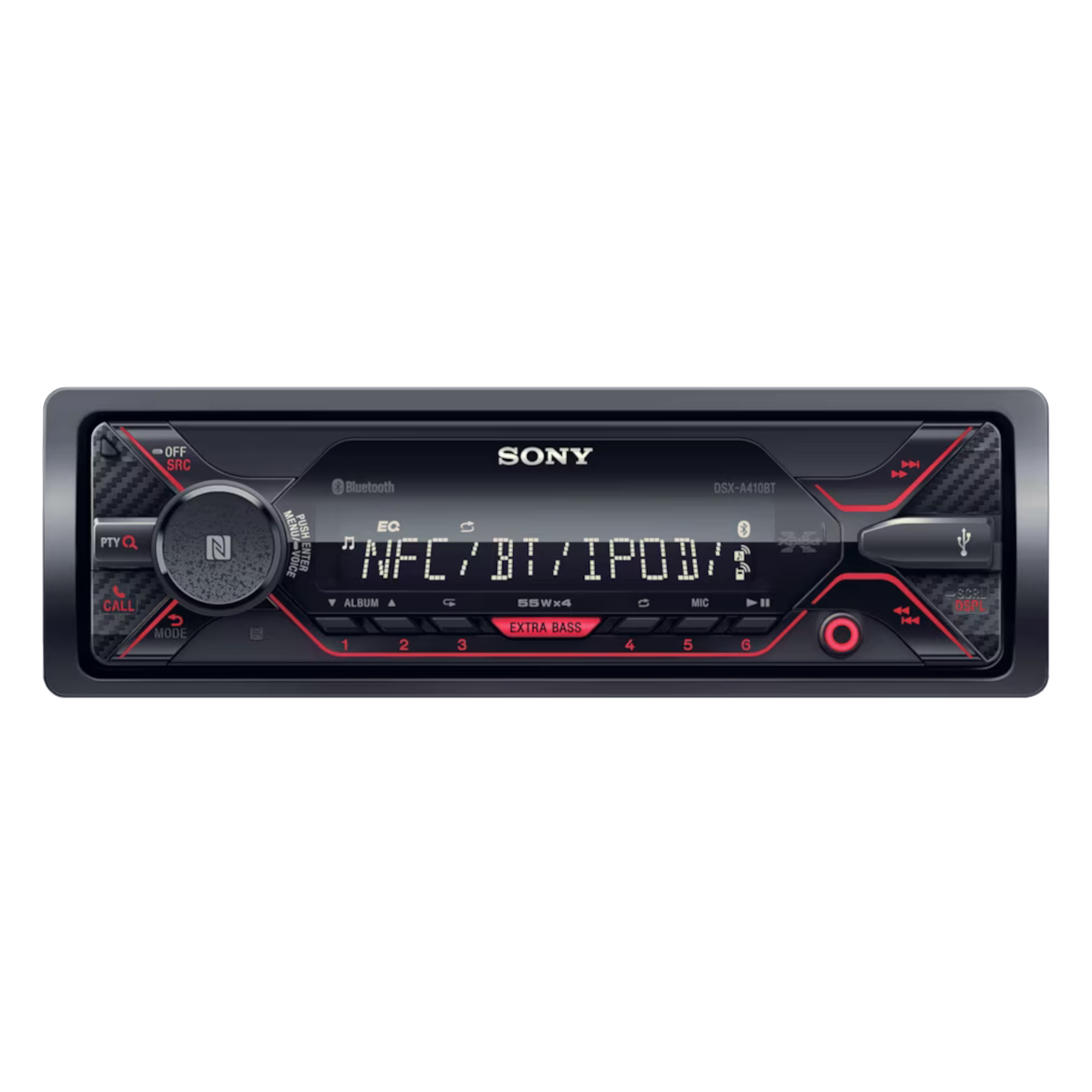 Radio Para Auto Sony Bluetooth Usb Dsx-a410bt 